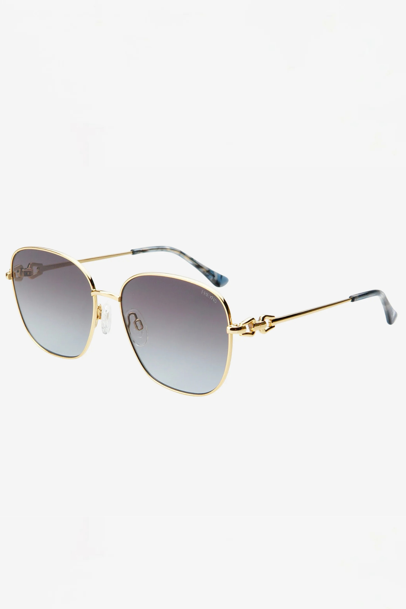 Lea Gold/Gradient Gray Sunglasses
