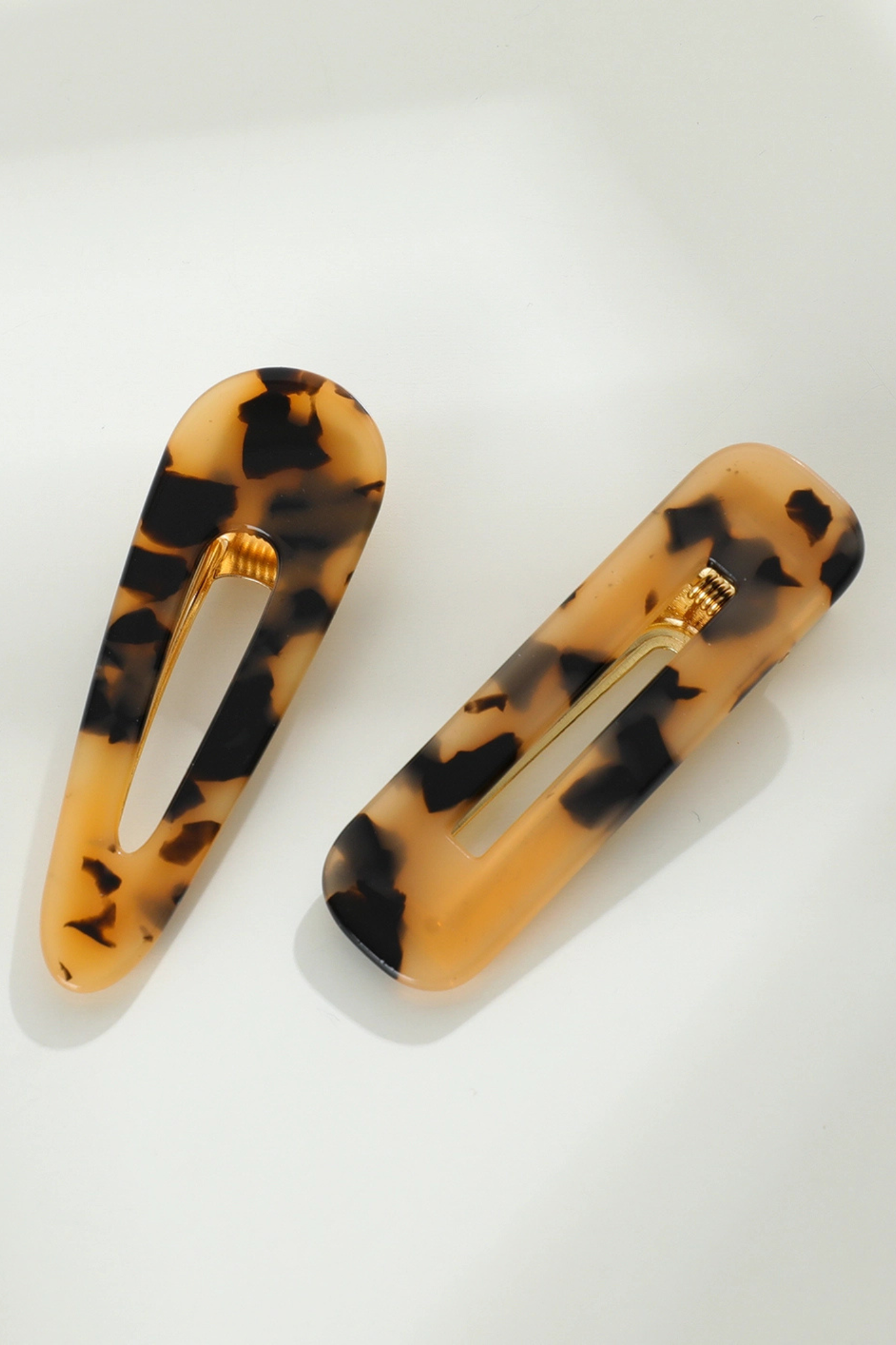 Gemma Blonde Tortoise Snap Clips