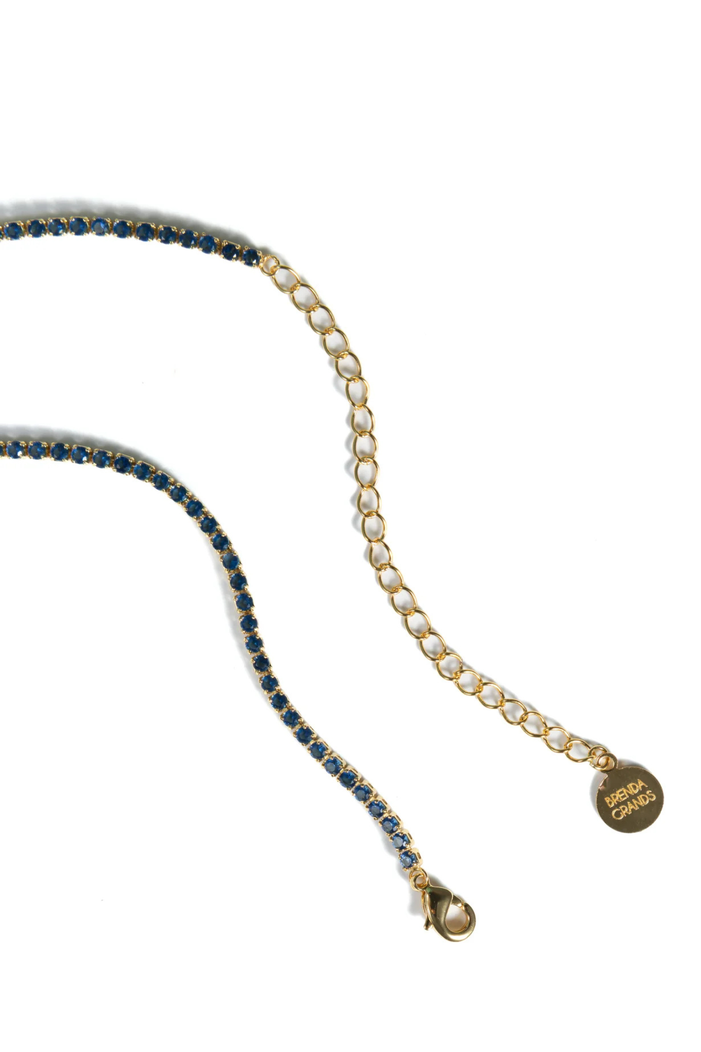 Blue Sapphire Tennis Choker