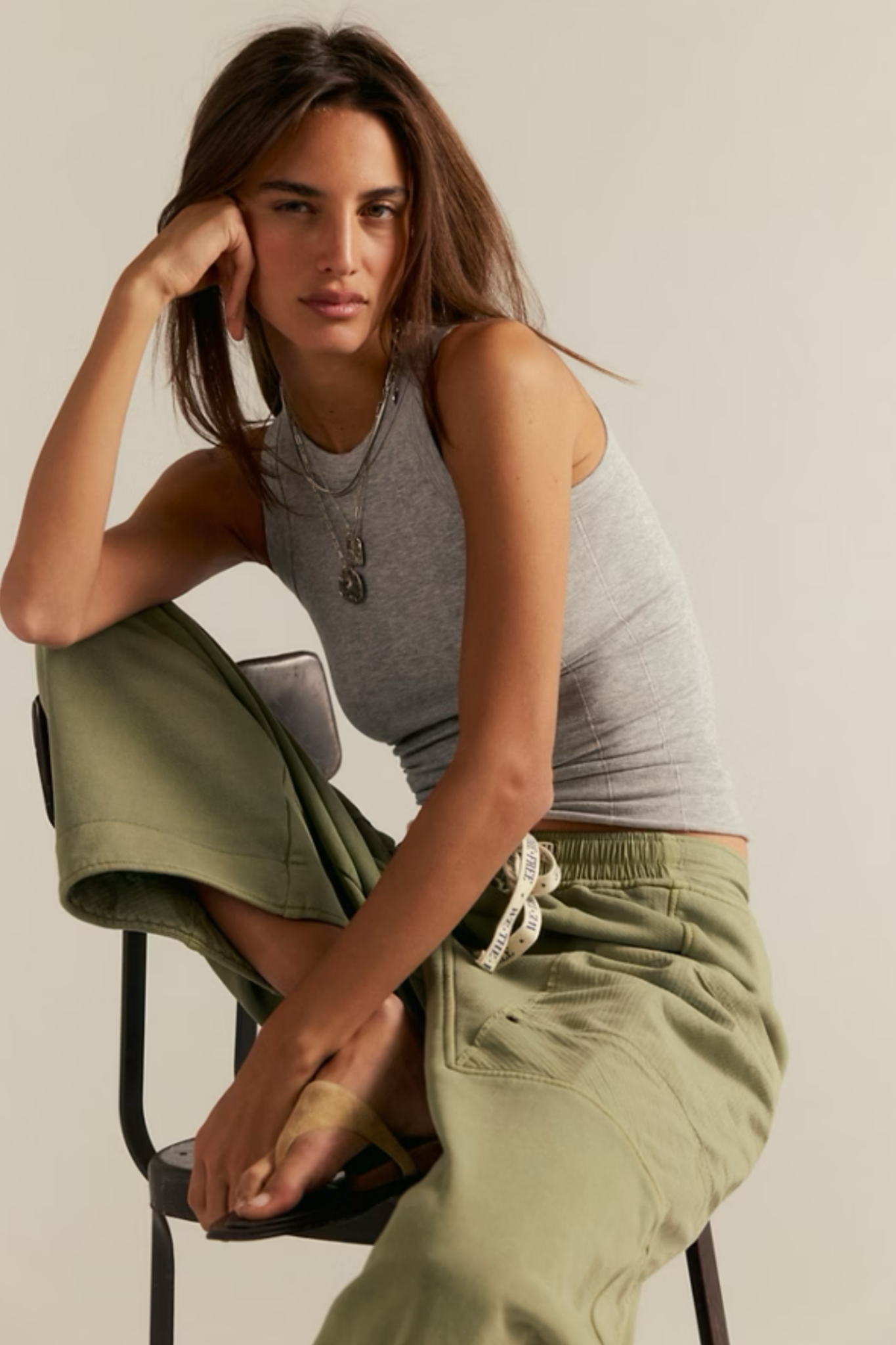 So Soft Heather Grey Seamless Tank