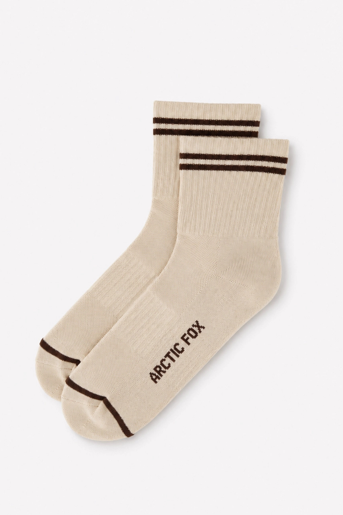 Chalk Shortie Striped Socks