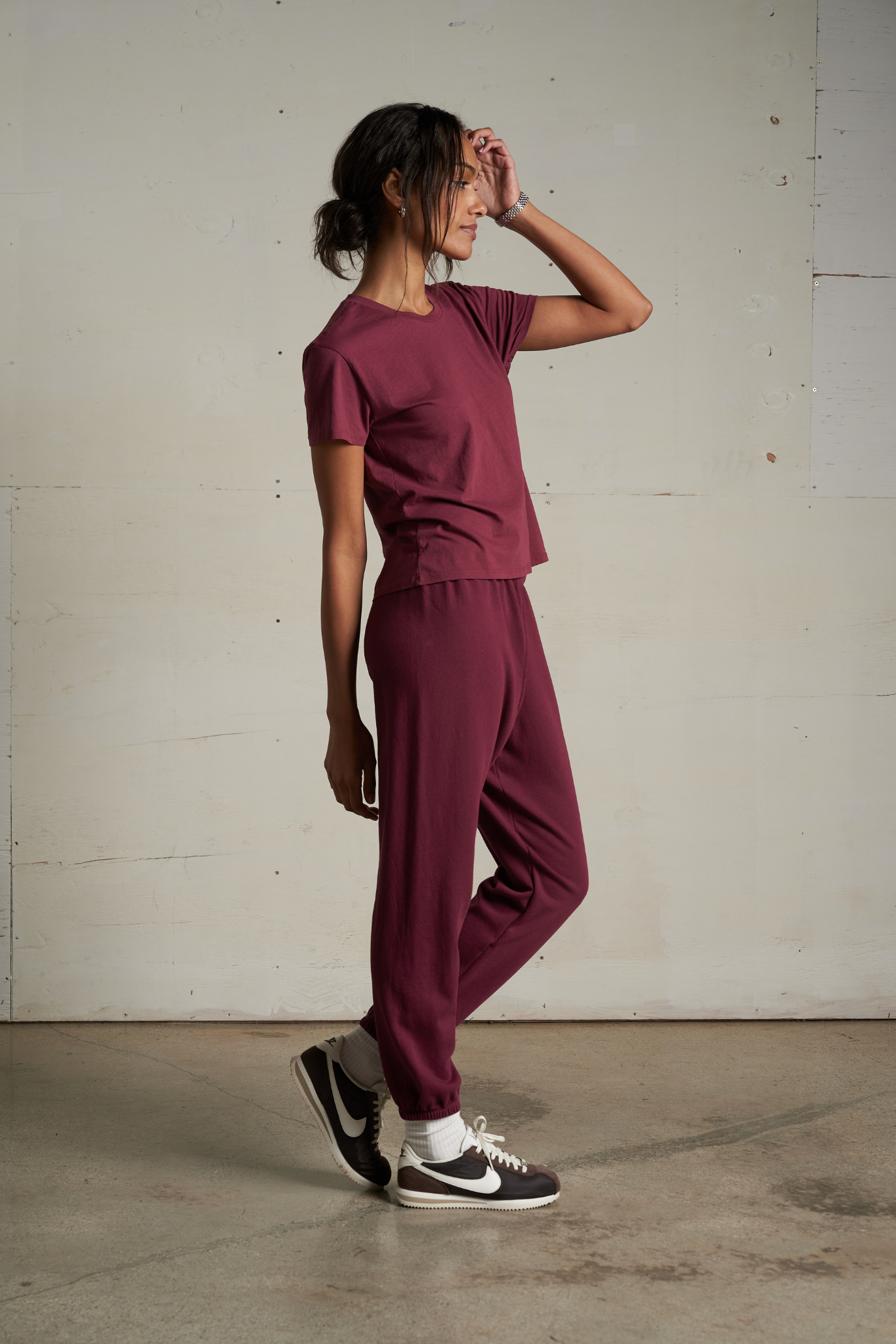 Johnny Dark Burgundy Sweatpant