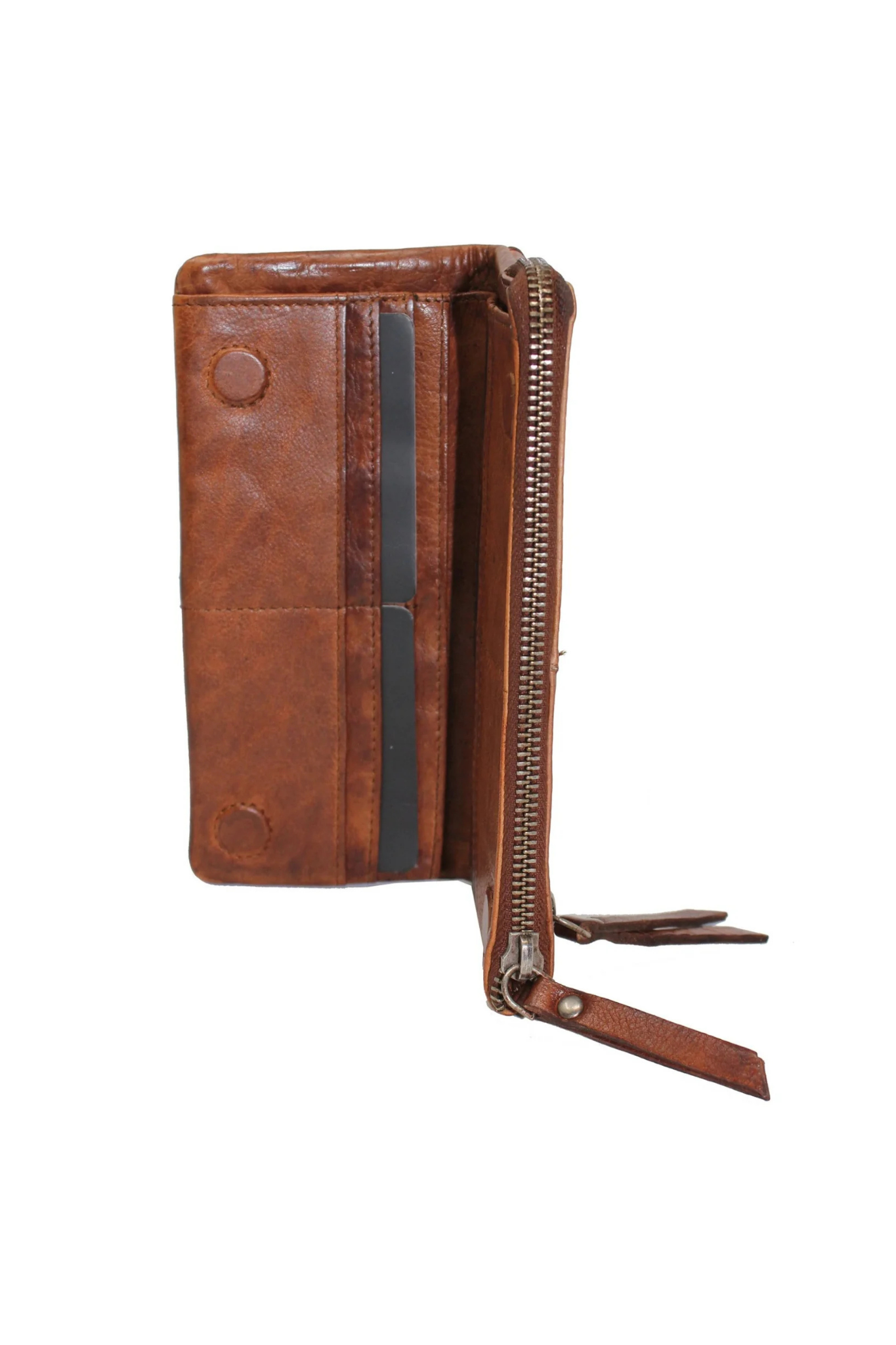 Andi Camel Leather Wallet