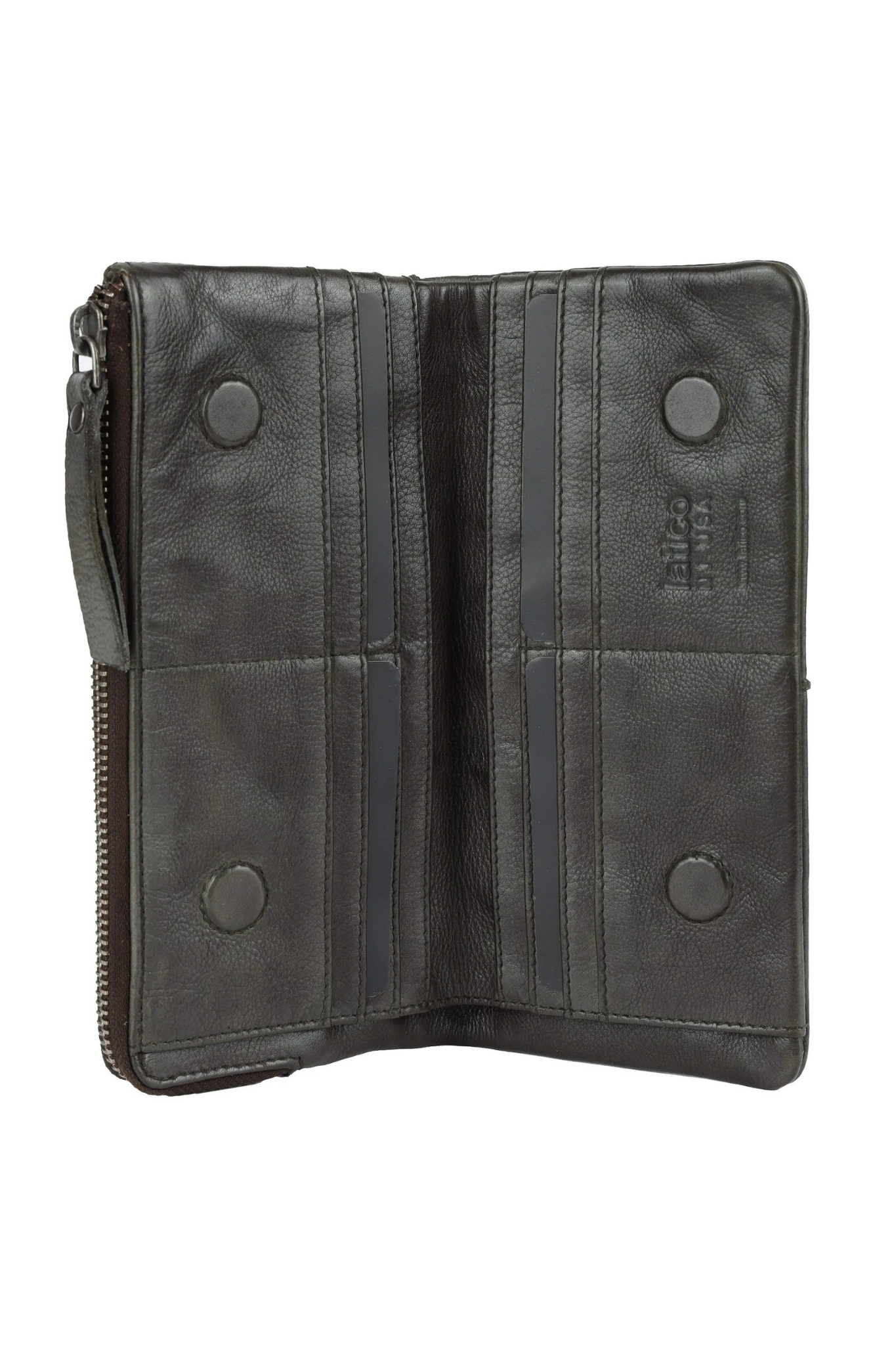 Andi Brown Leather Wallet