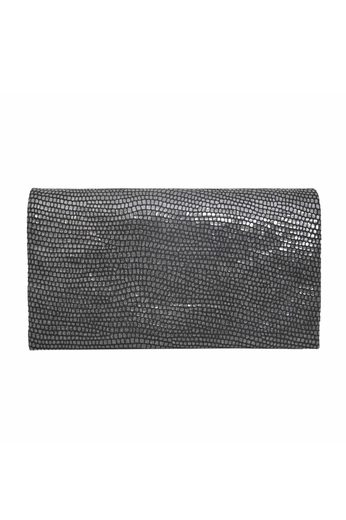 Eloise Lizard Black Leather Wallet