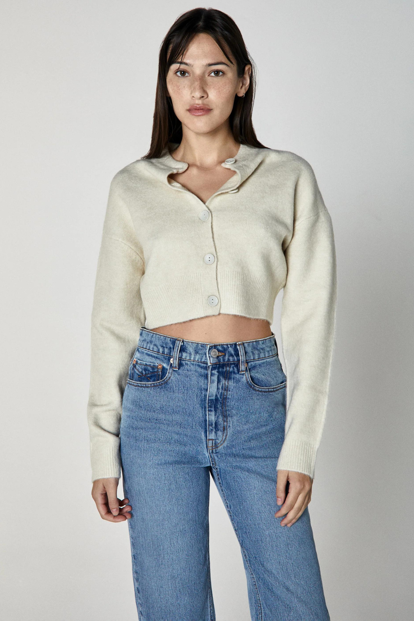 Rae Fire & Rain High Rise Crop