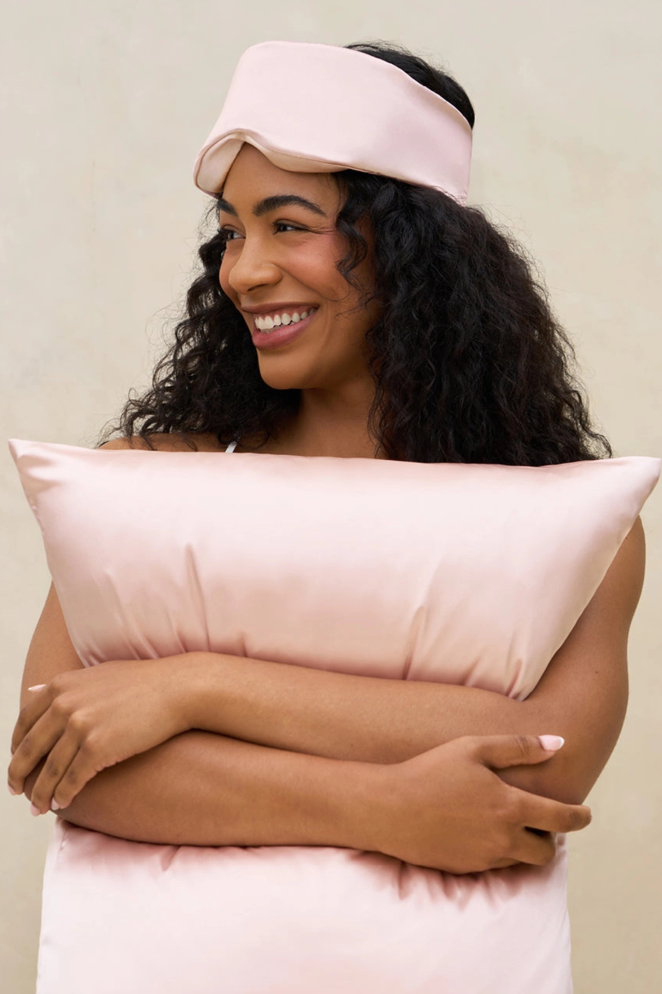 Blush Contour Pillow Eye Mask