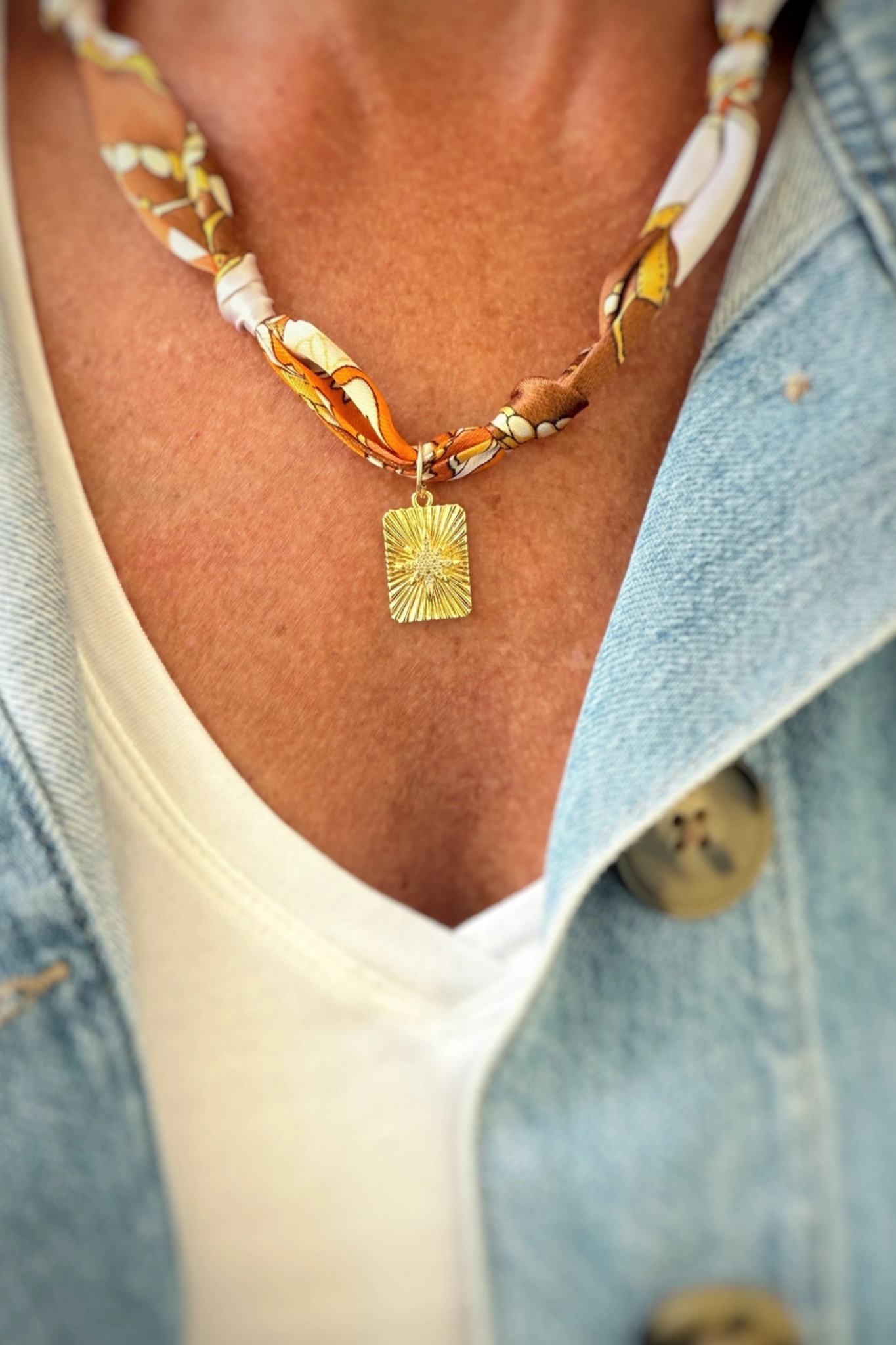 Verona Scarf Necklace