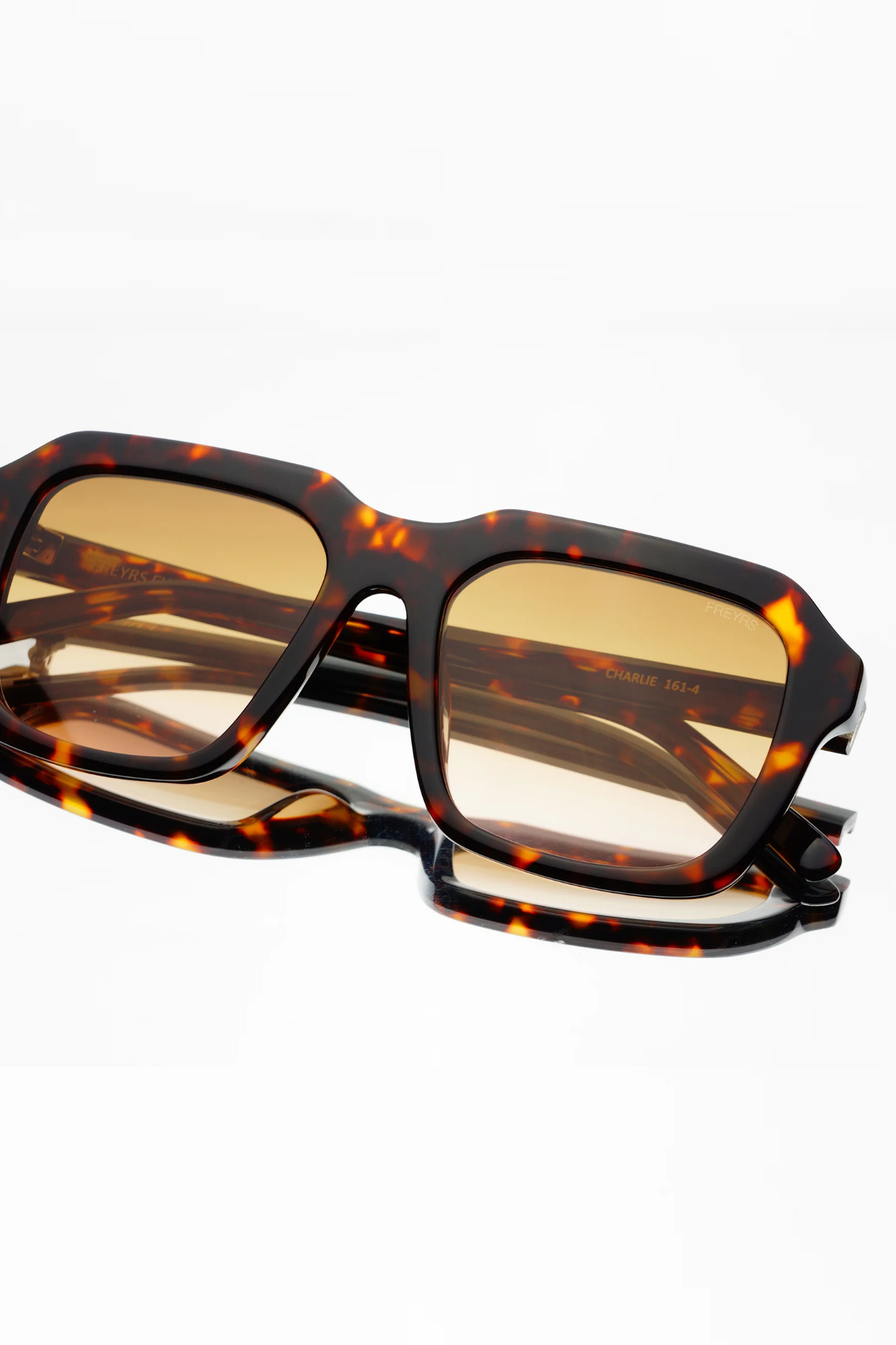 Charlie Dark Tortoise Acetate Sunglasses