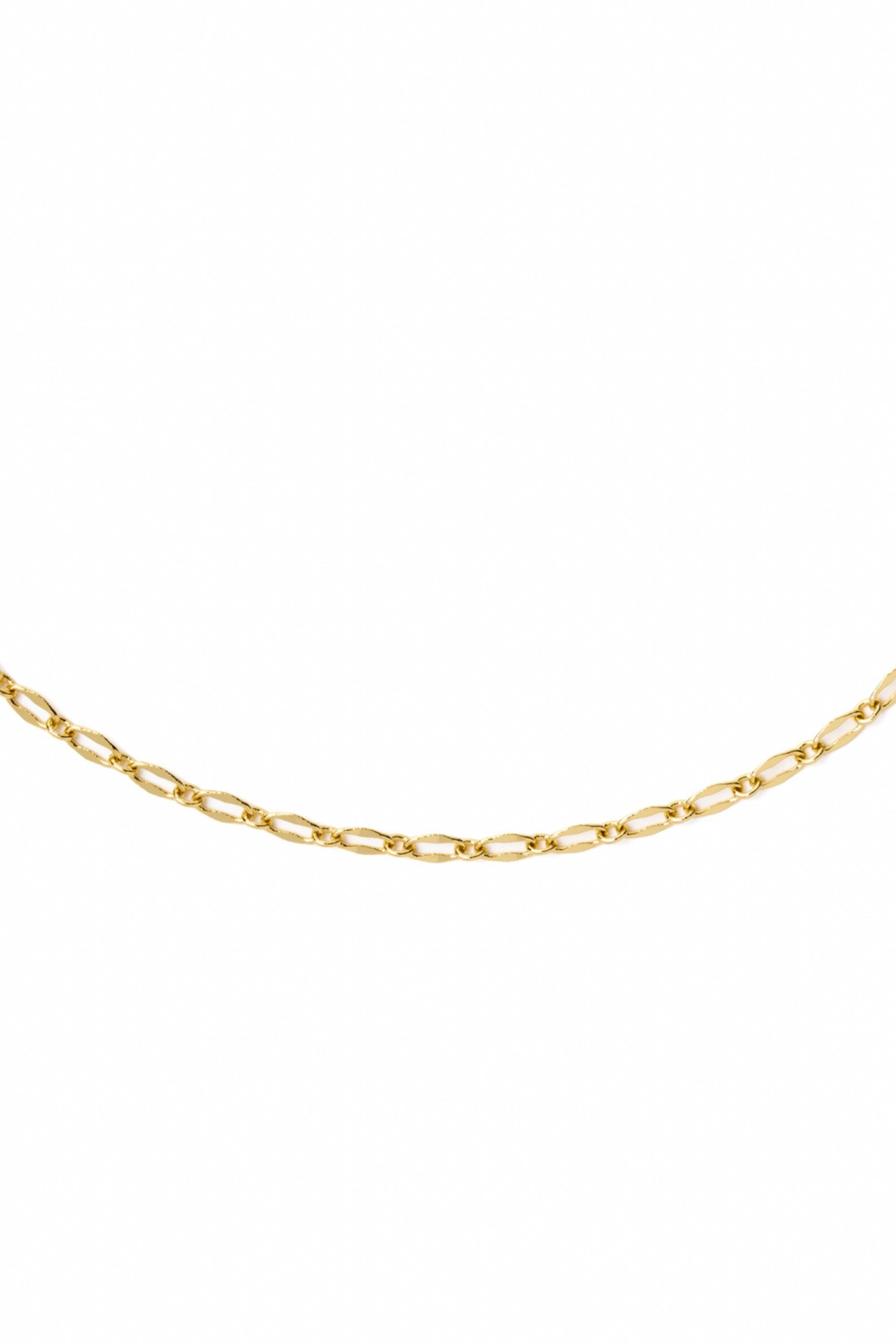 Modern Paperclip Necklace