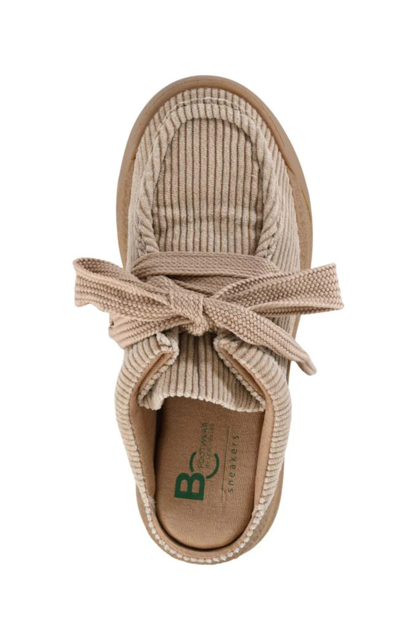 Evolution Sand Corduroy Platform Mule