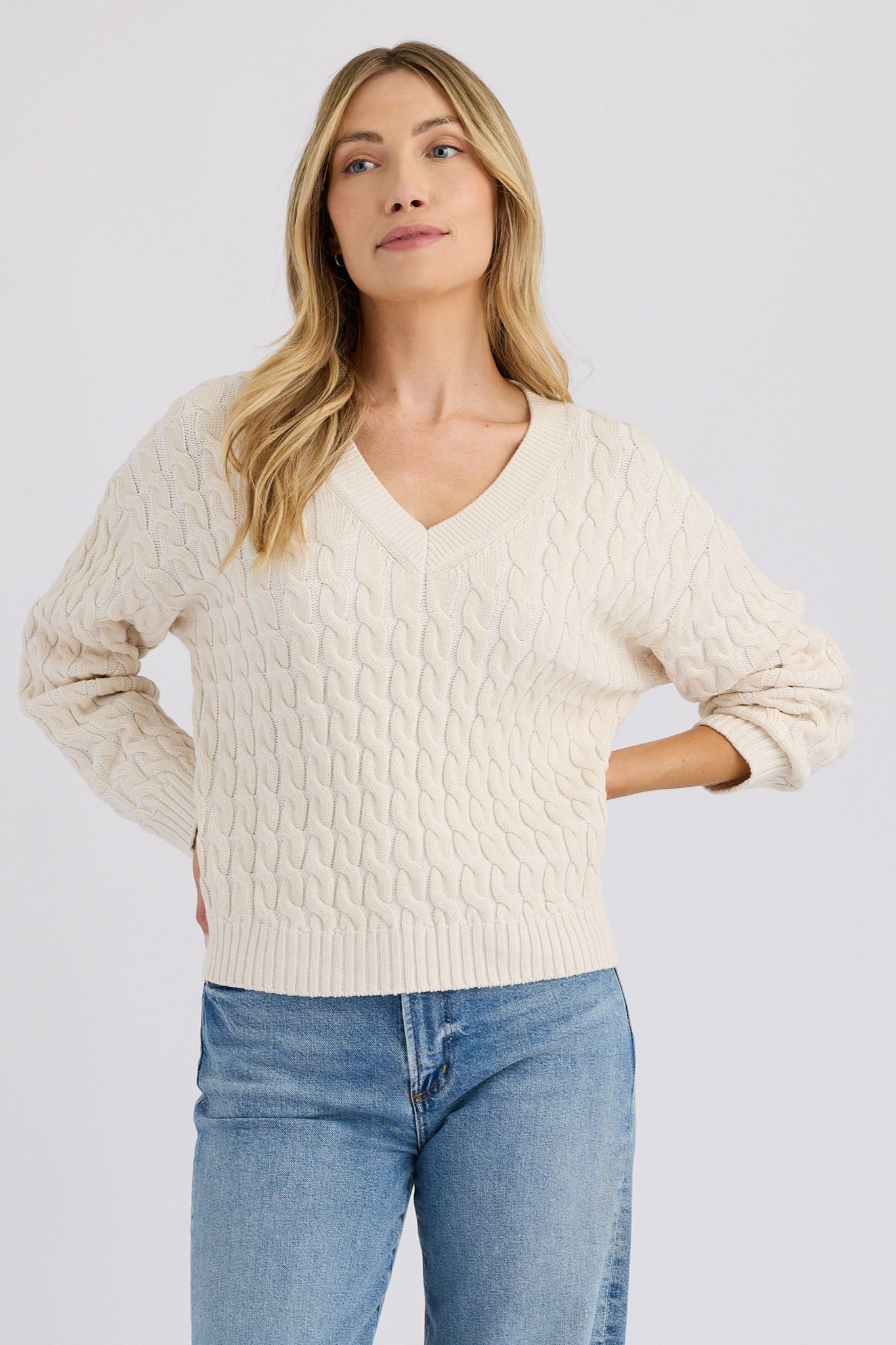 Rossi Cream Sweater