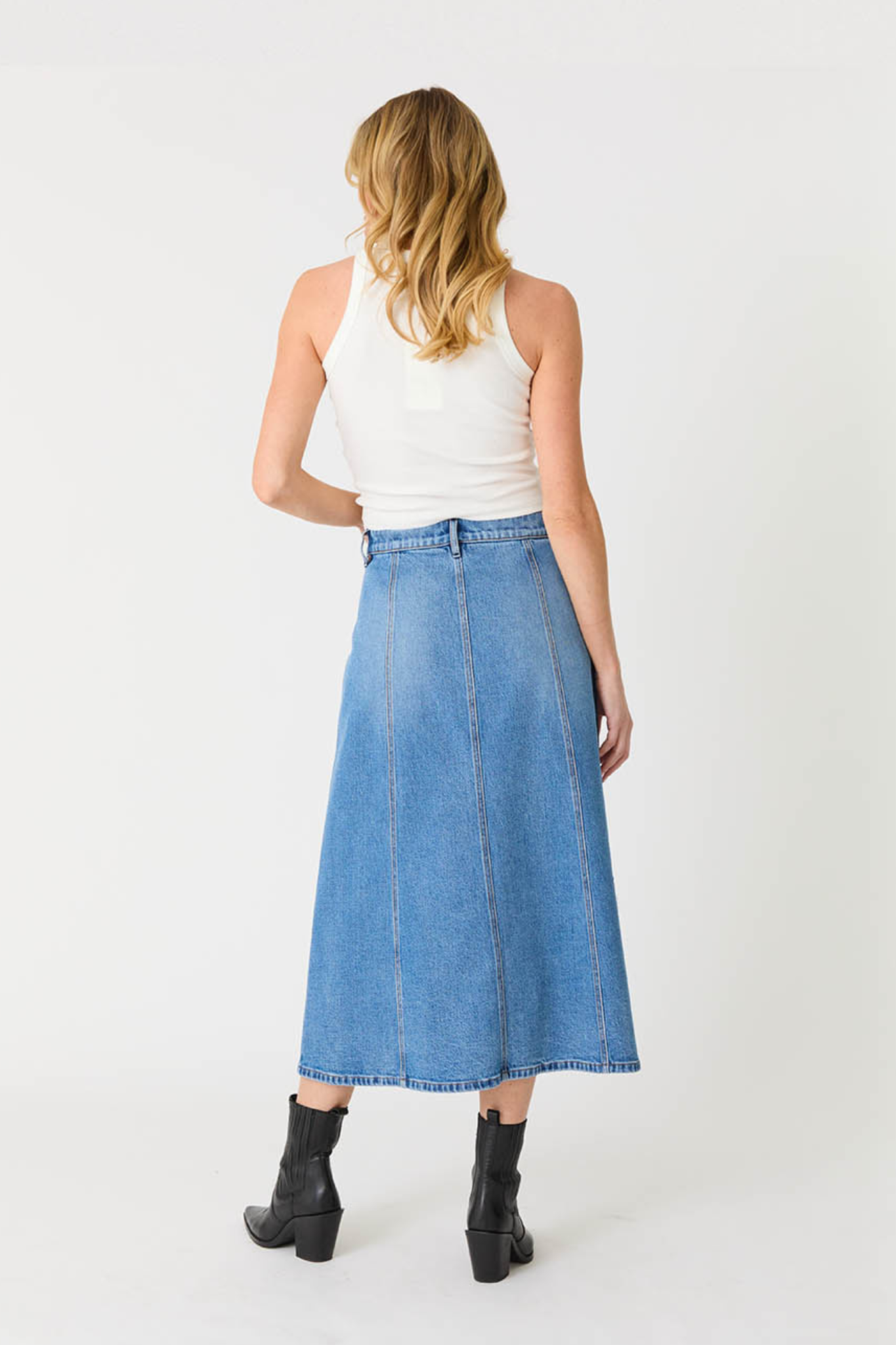 Parker Blue Moment Studded Skirt