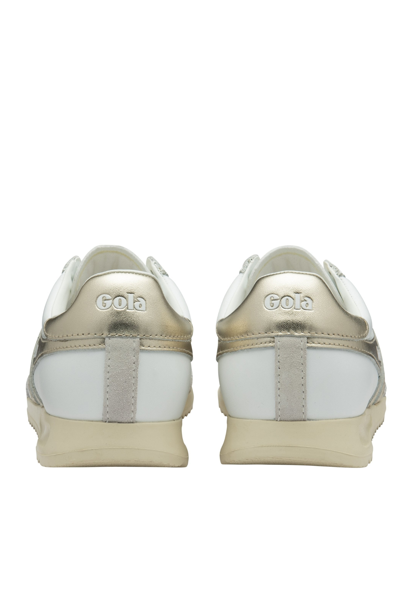 Torpedo White/Gold Mirror Sneaker