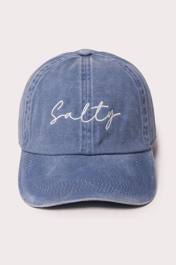 Salty Embroidered Ballcap
