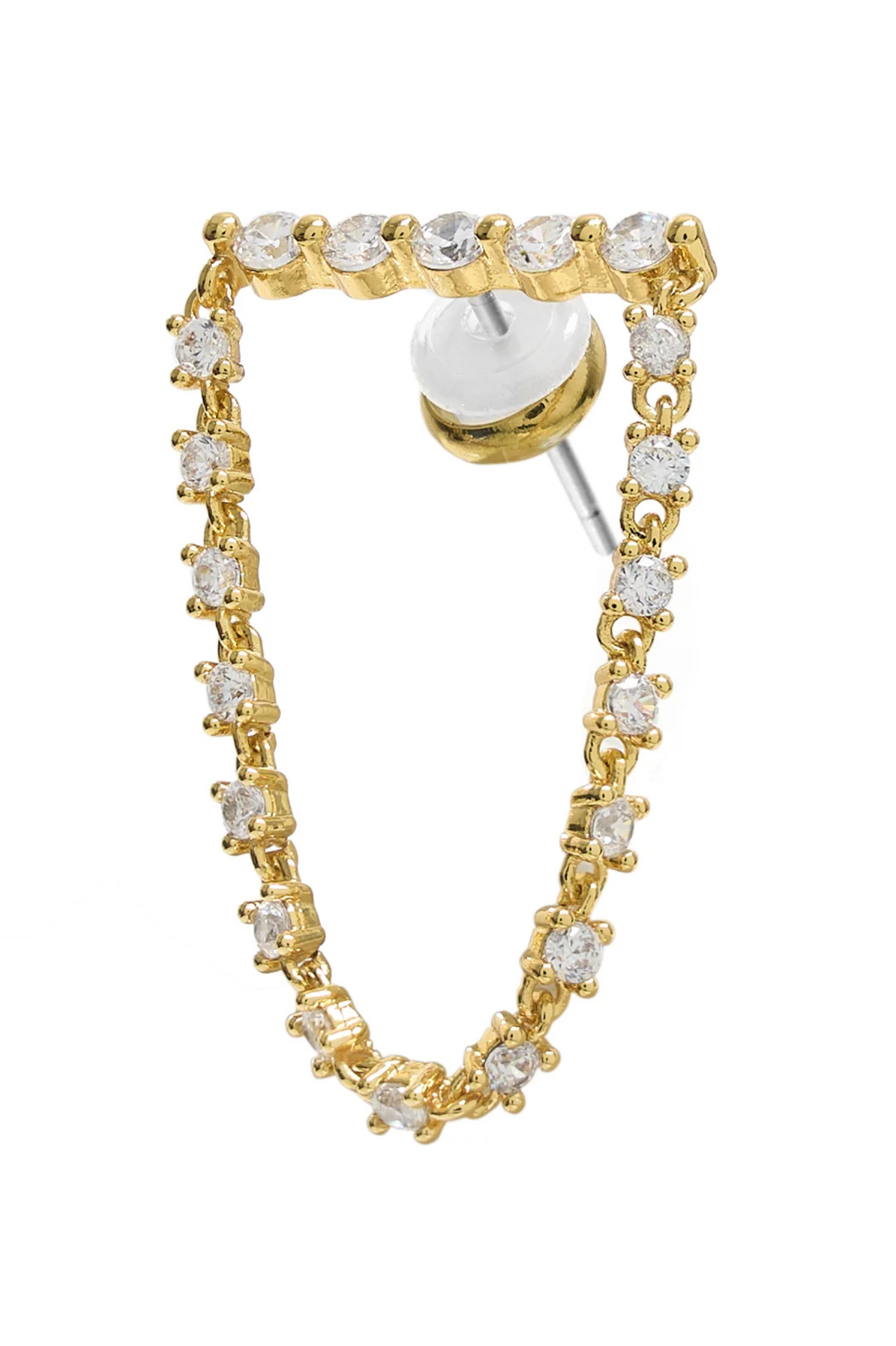 Tennis Drop Earrings