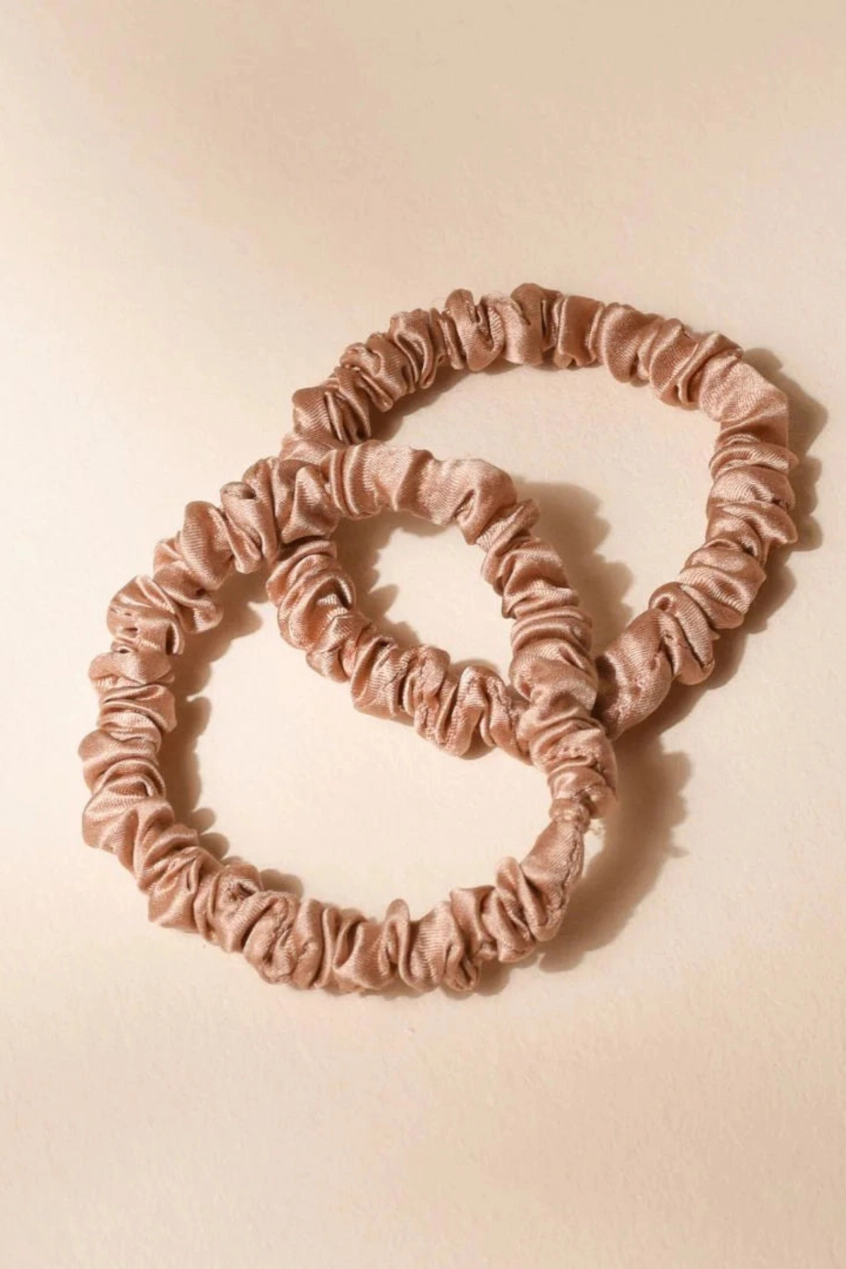 Rose Silk Hair Ties