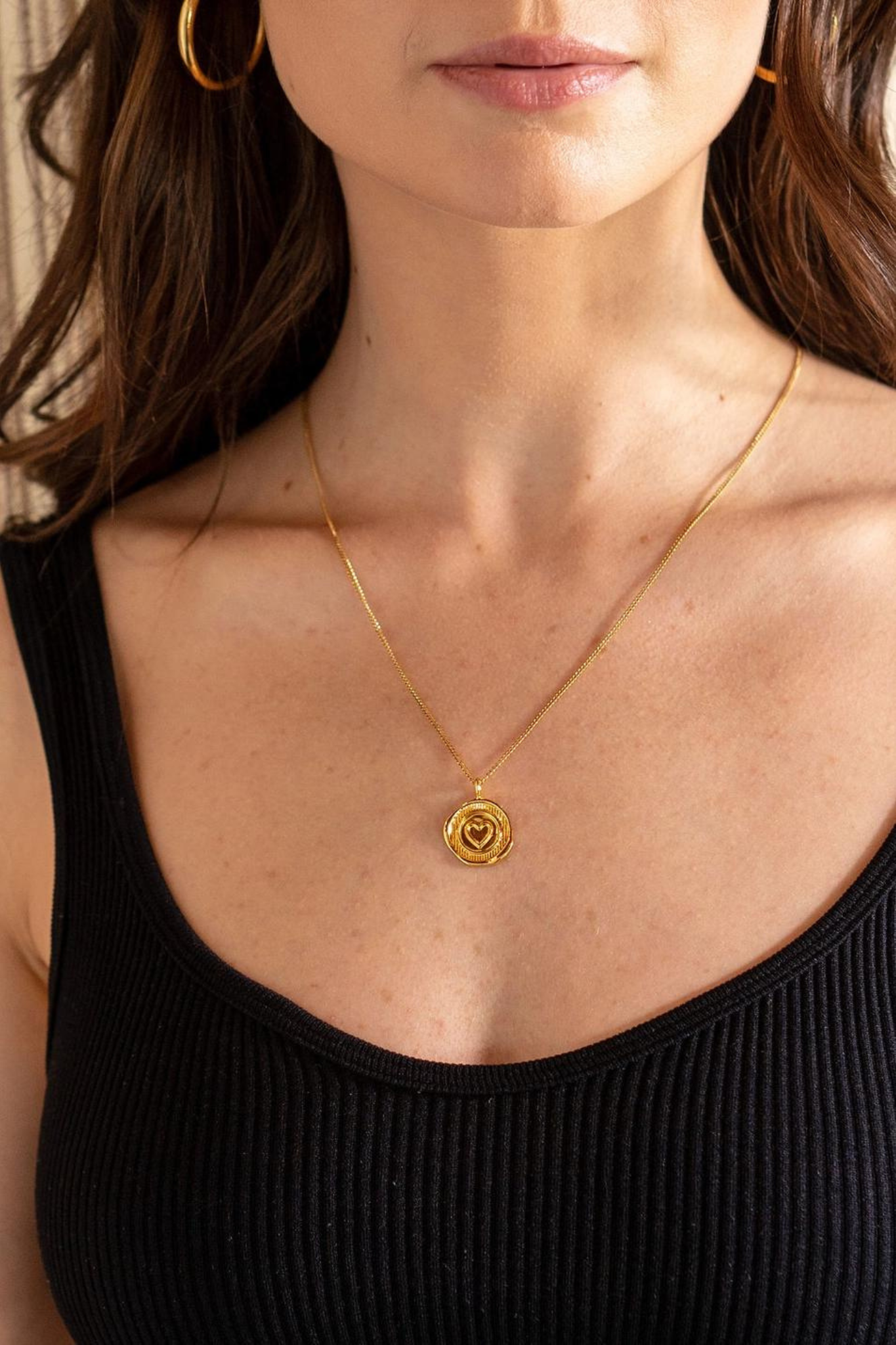 Sealed With Love Medallion Necklace