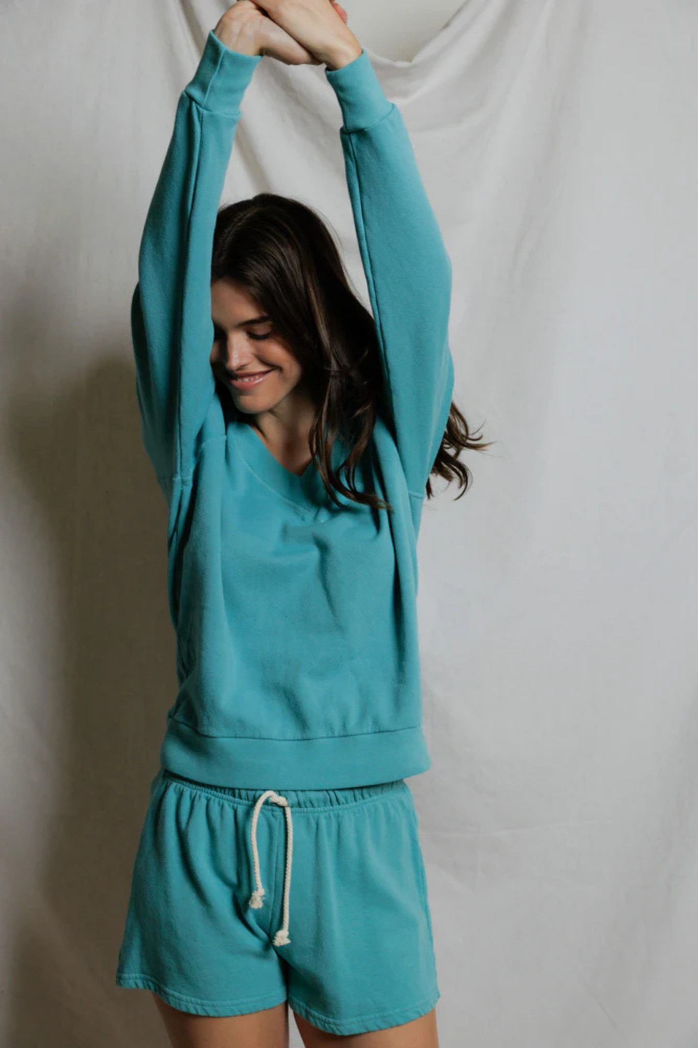 Sinead Teal Blue Pullover