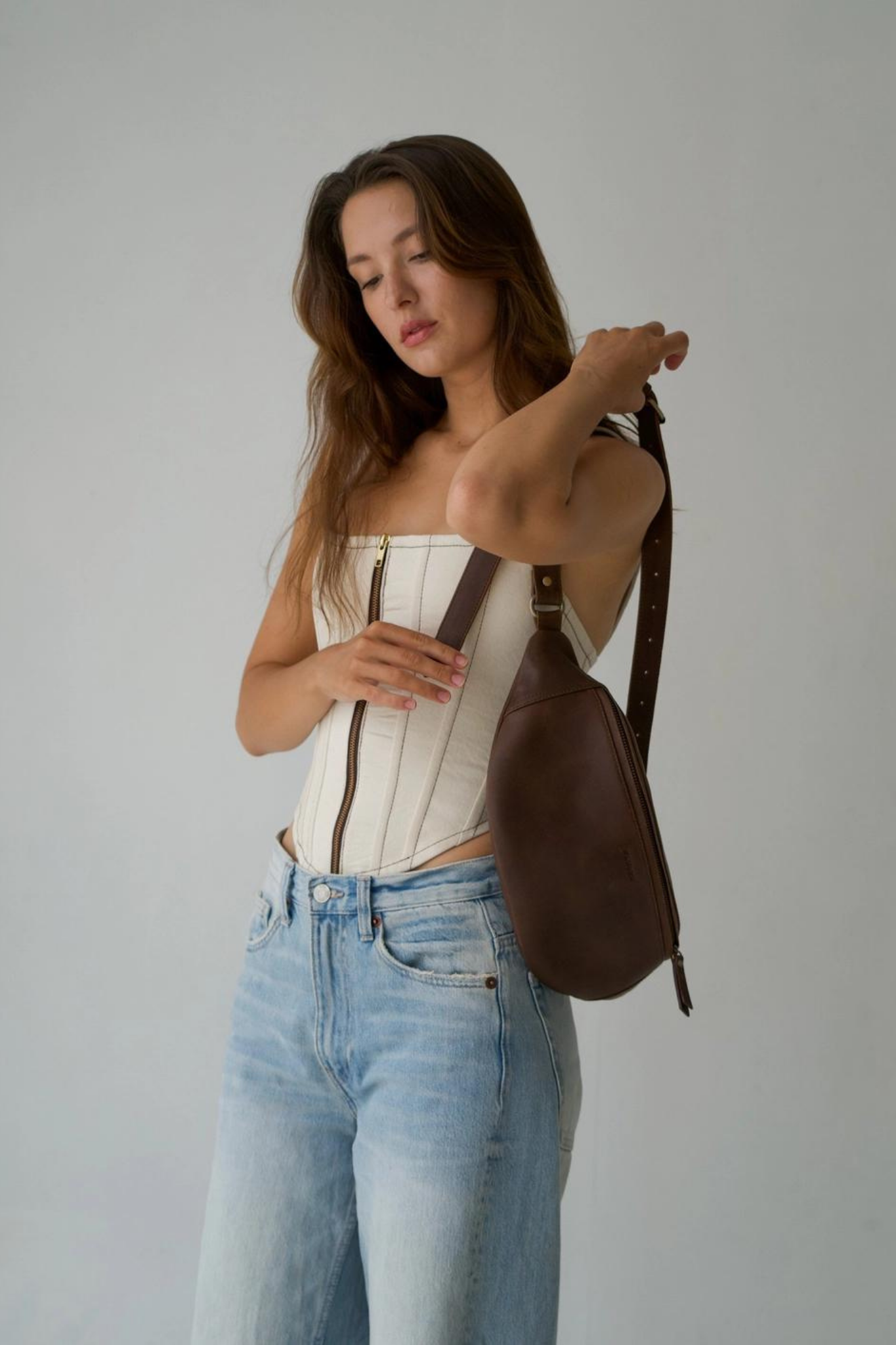 Atlas Bag - Dark Saddle