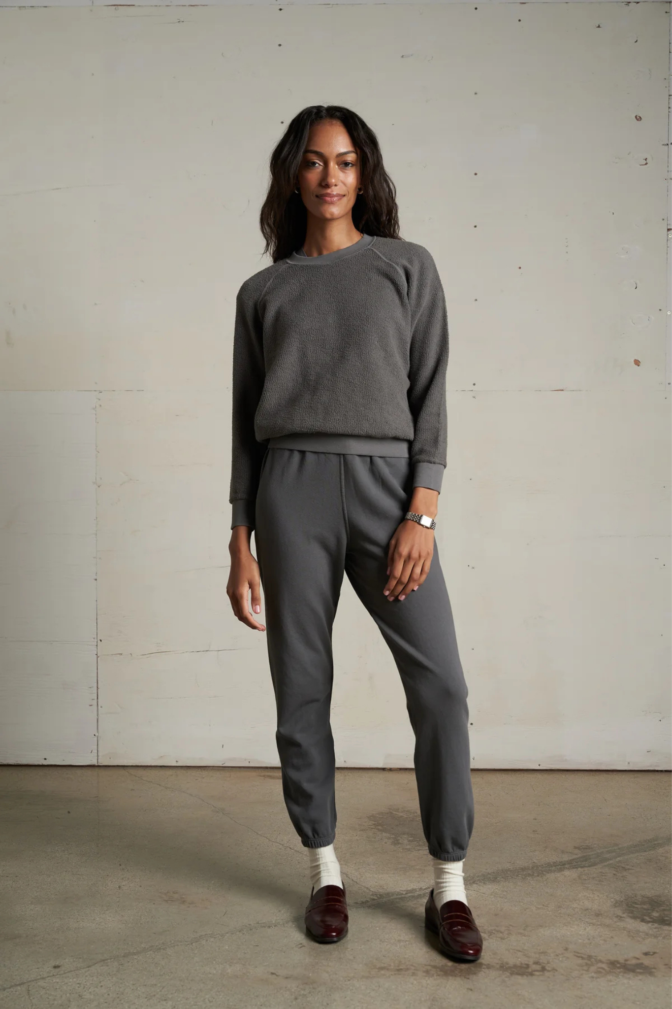 Ziggy Charcoal Inside Out Pullover