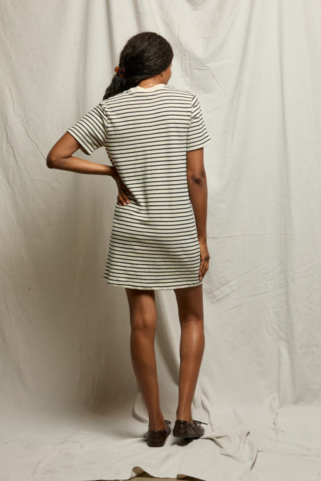 Rhett Navy Stripe Dress