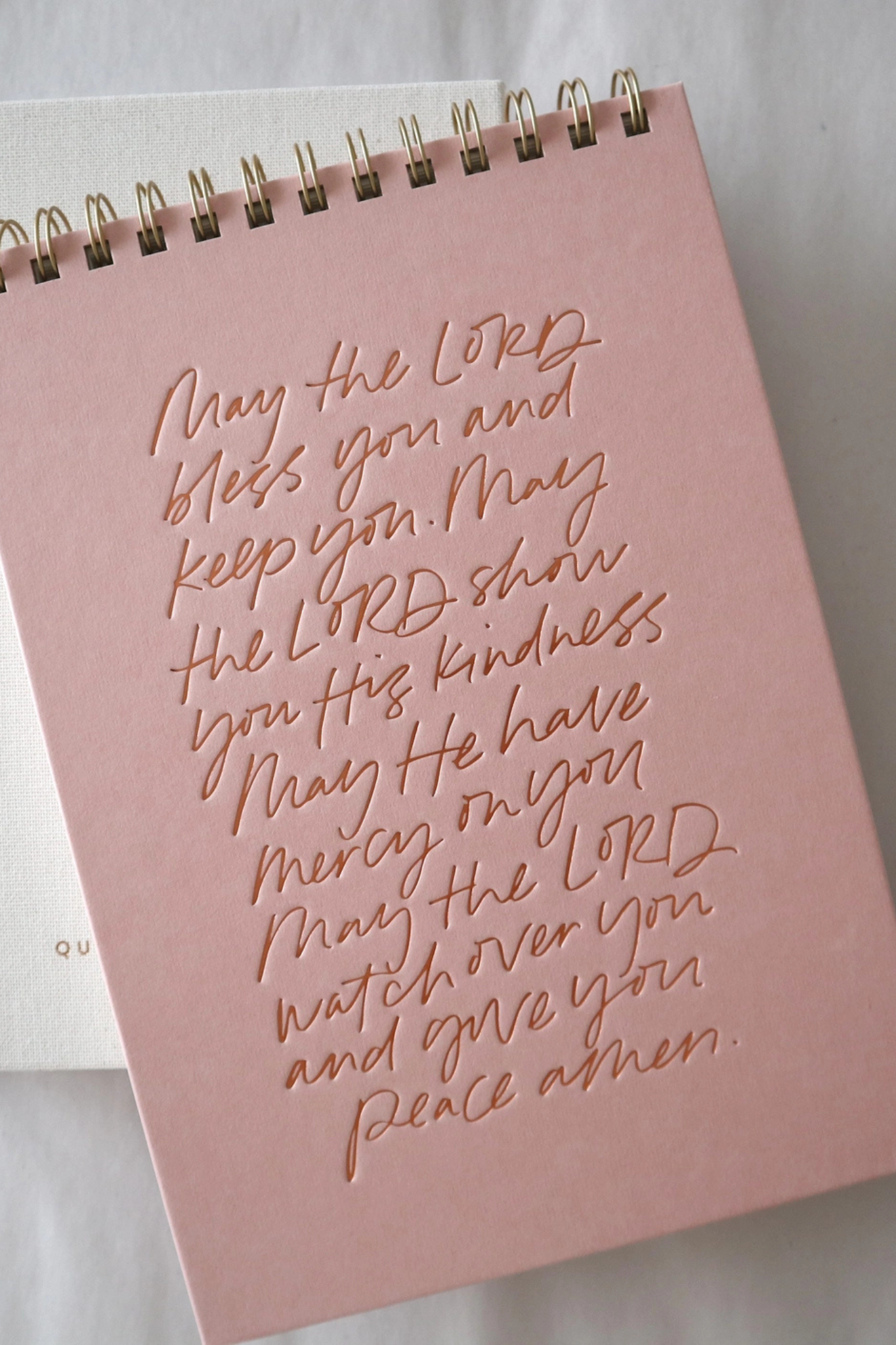 May The Lord Bless You Notebook