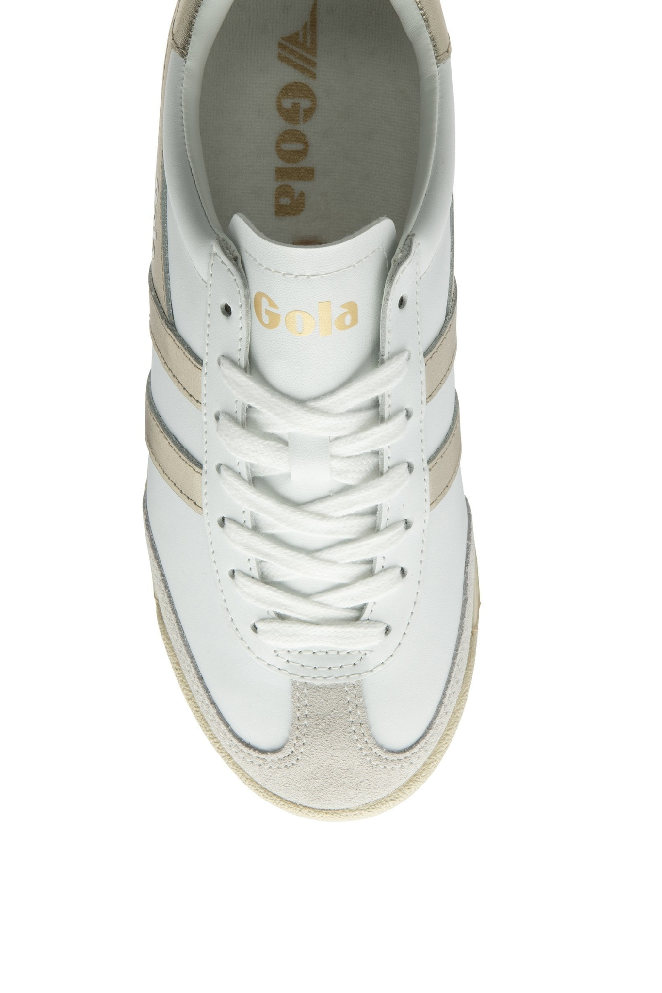 Torpedo White/Gold Mirror Sneaker