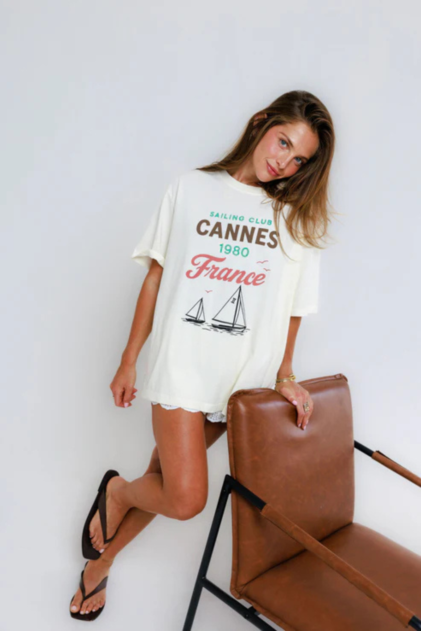 Sailing Club Cannes Tee