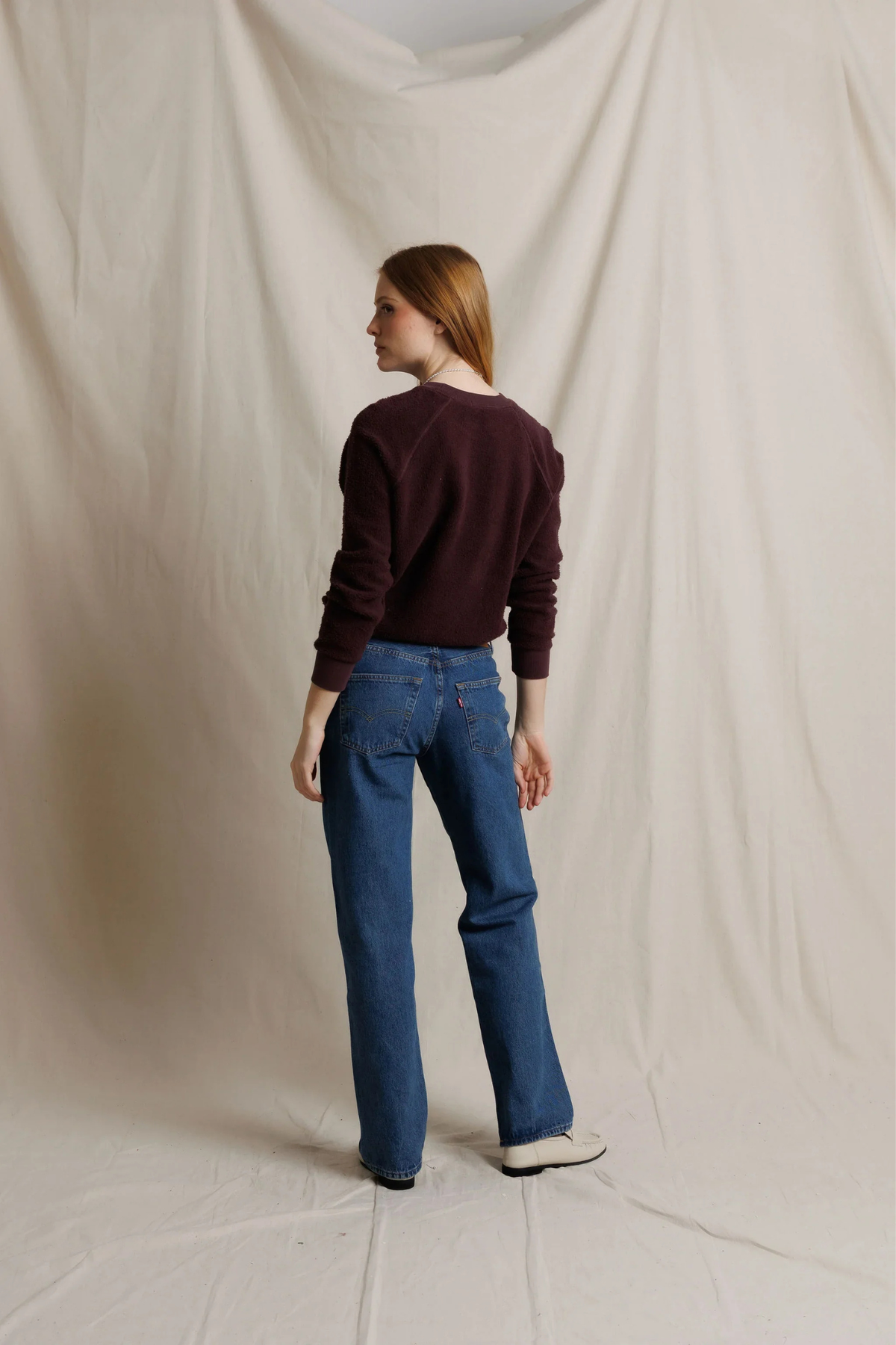Ziggy Cherry Lacquer Inside Out Pullover