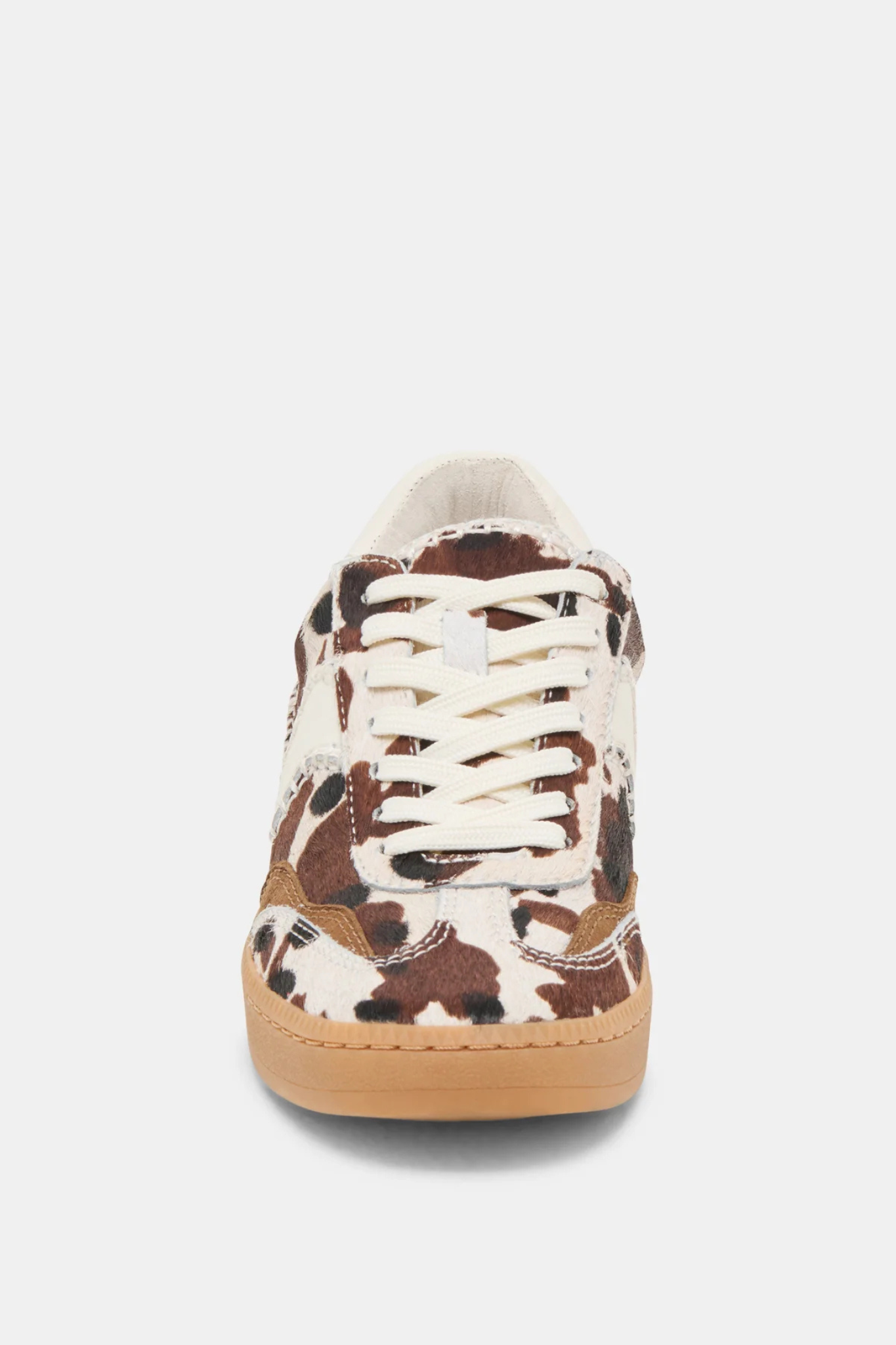 Notice Stitch Calf Hair Sneaker
