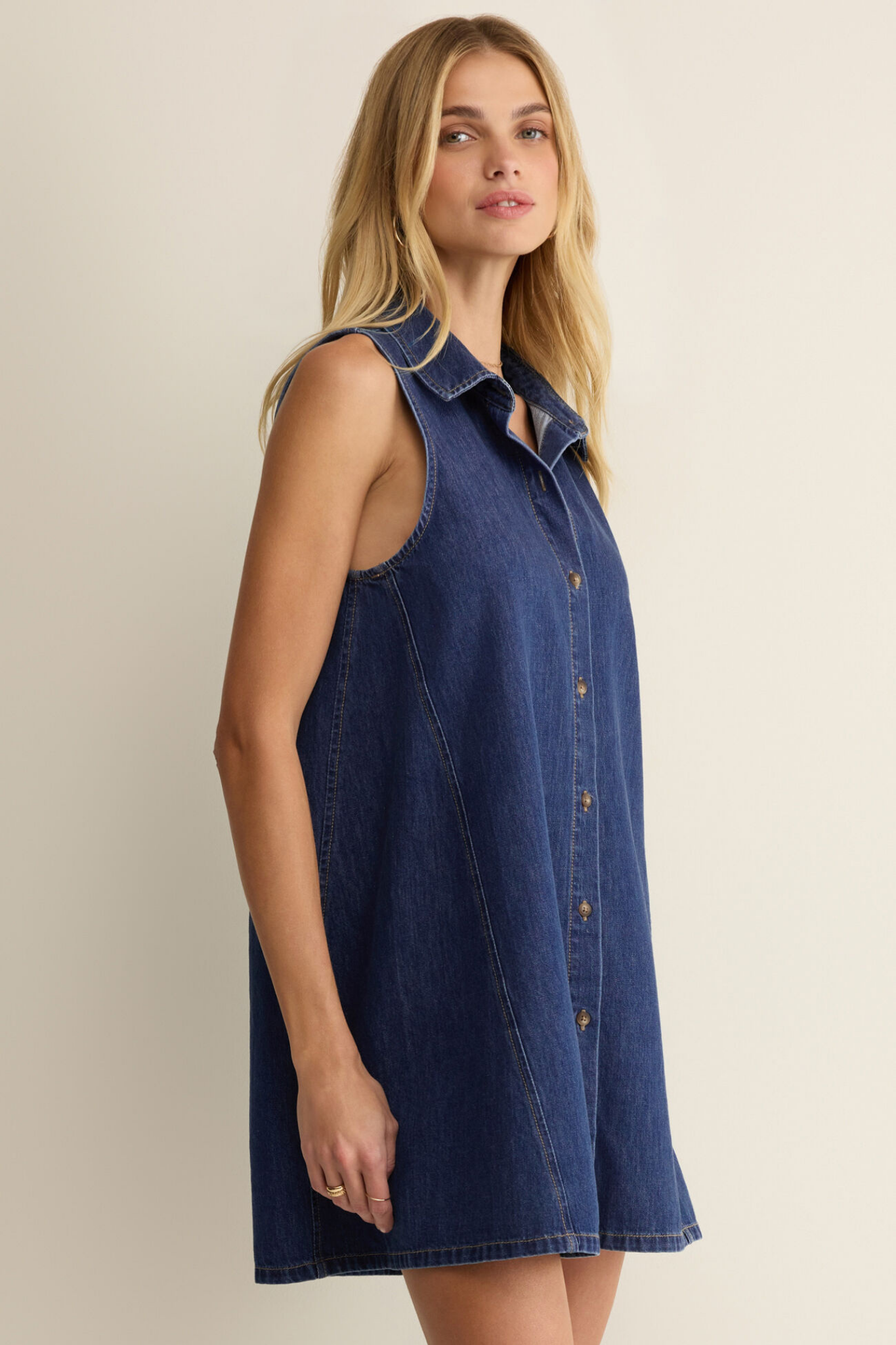 New Day Deep Water Mini Dress