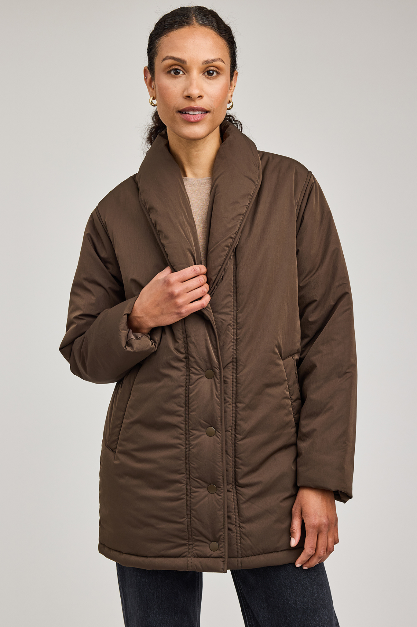 Davis Olive Coat