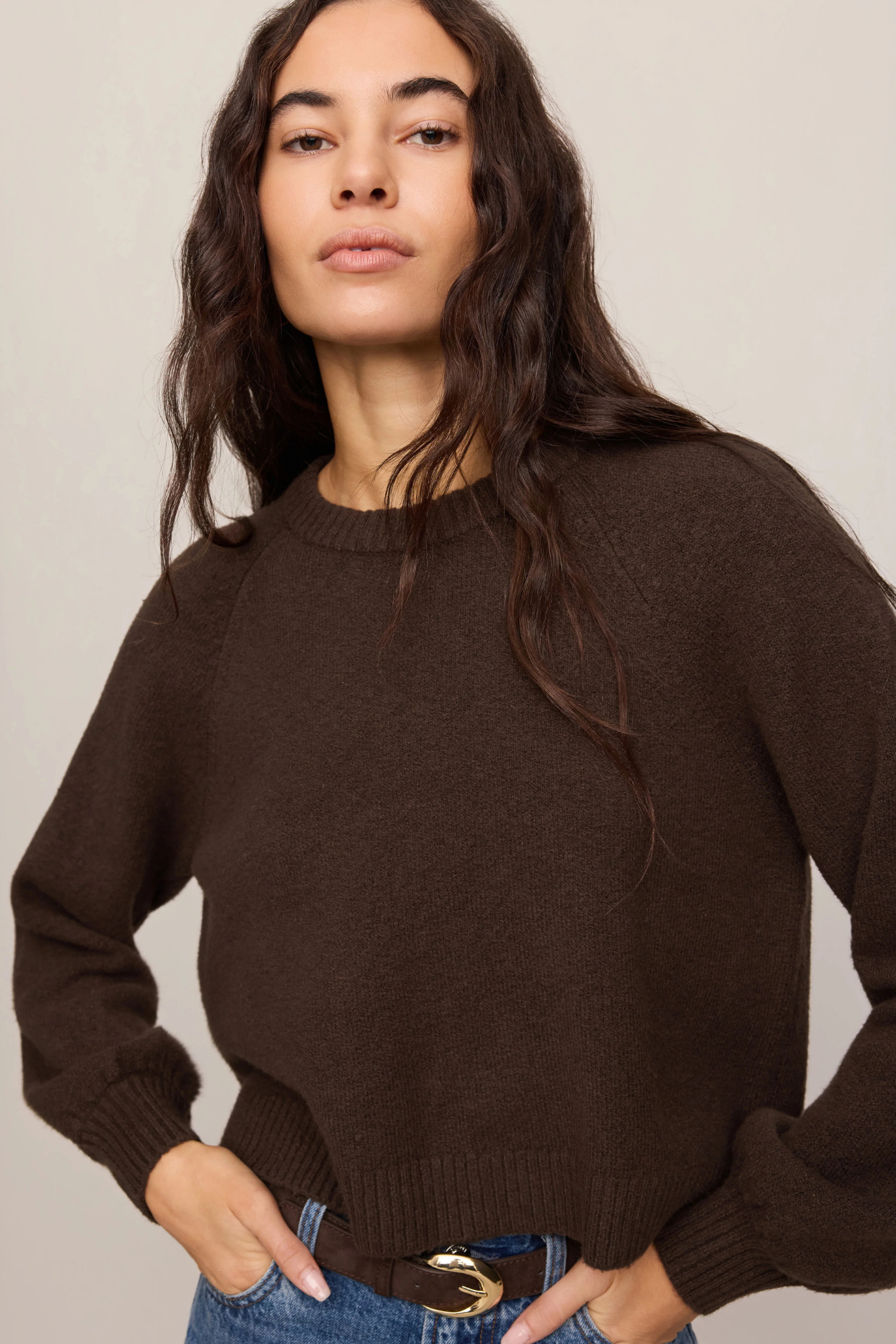 Coming Up Dark Chocolate Sweater