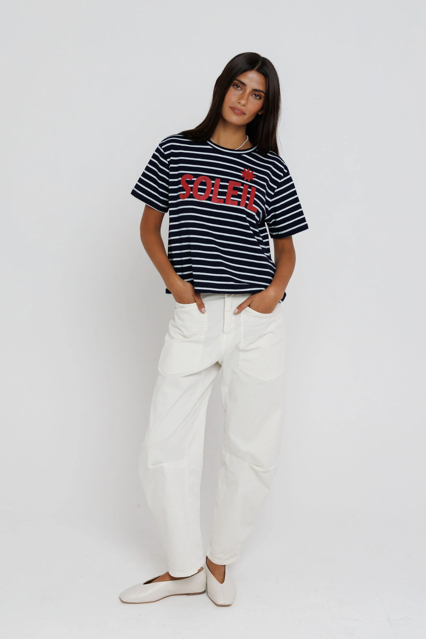 Soleil Stripe Tee