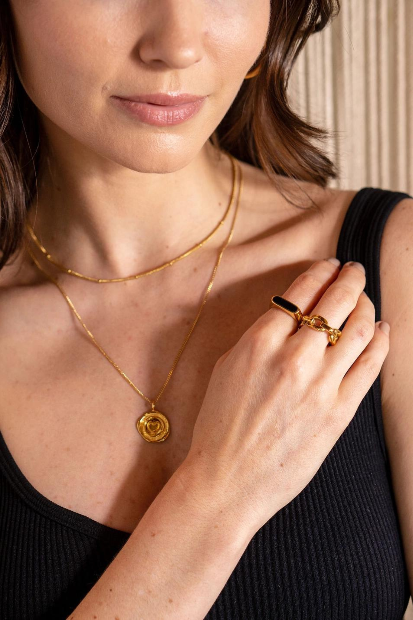 Sealed With Love Medallion Necklace