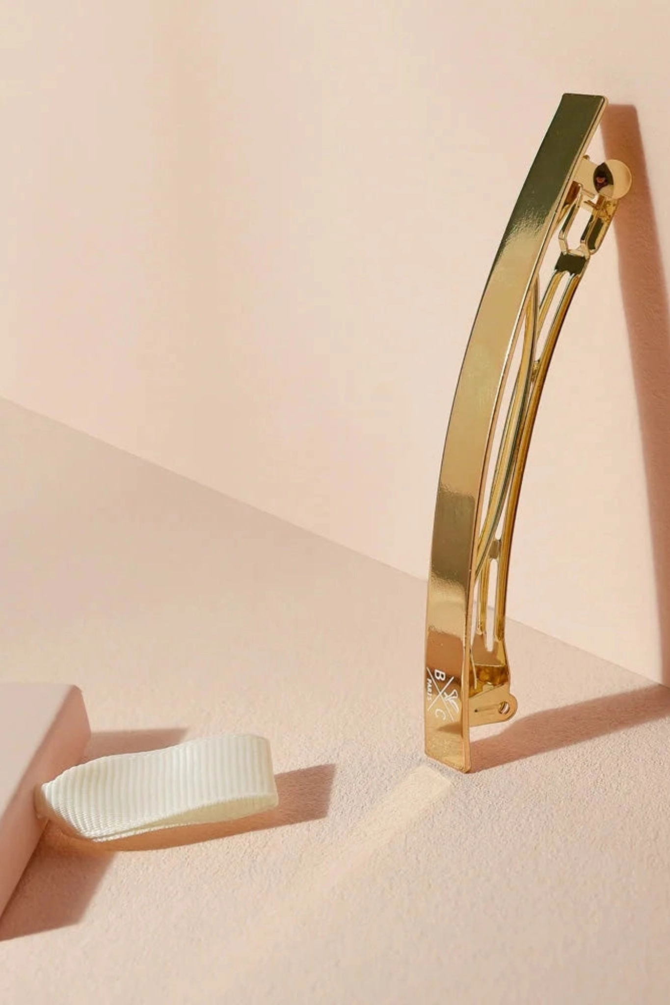Gold Sleek Hair Clasp