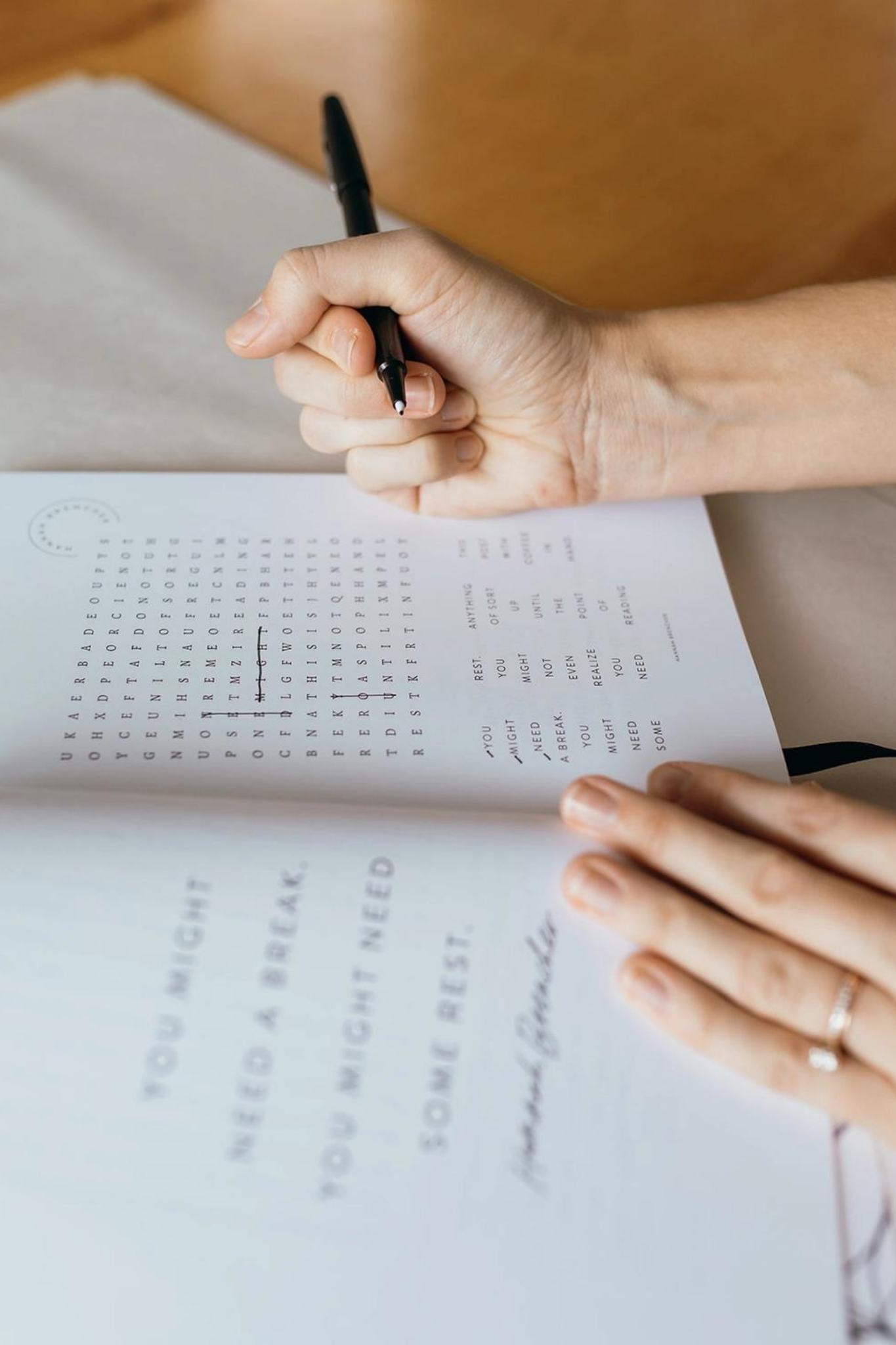 The Wordsearch Book: Becoming