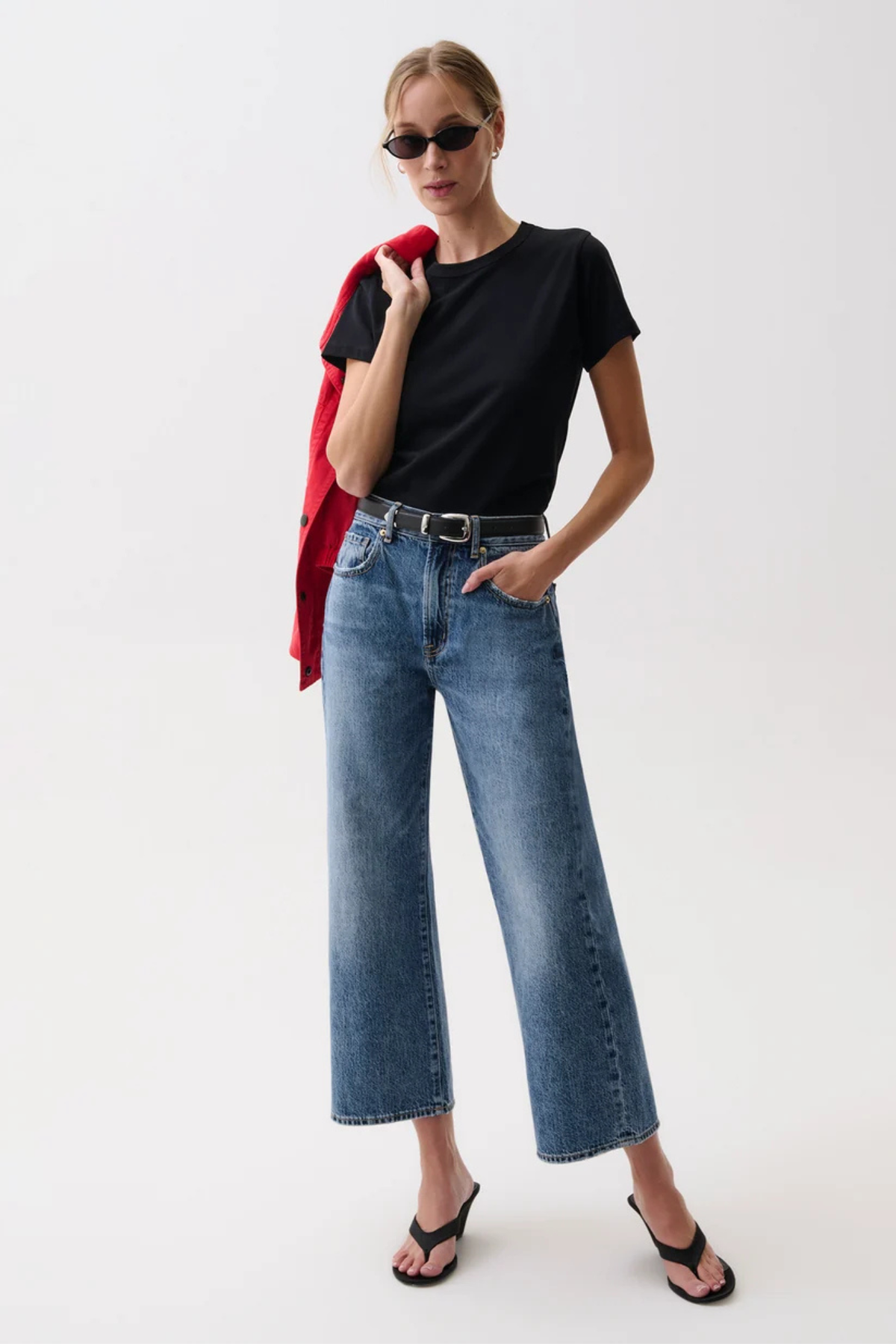 Larsen Stardew High Rise Relaxed Flare Ankle