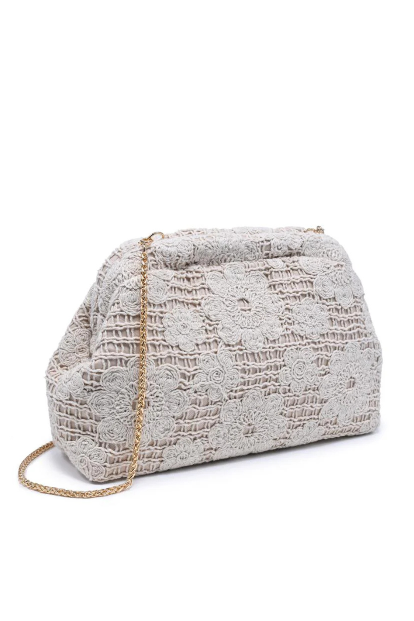 Ophelia Ivory Clutch