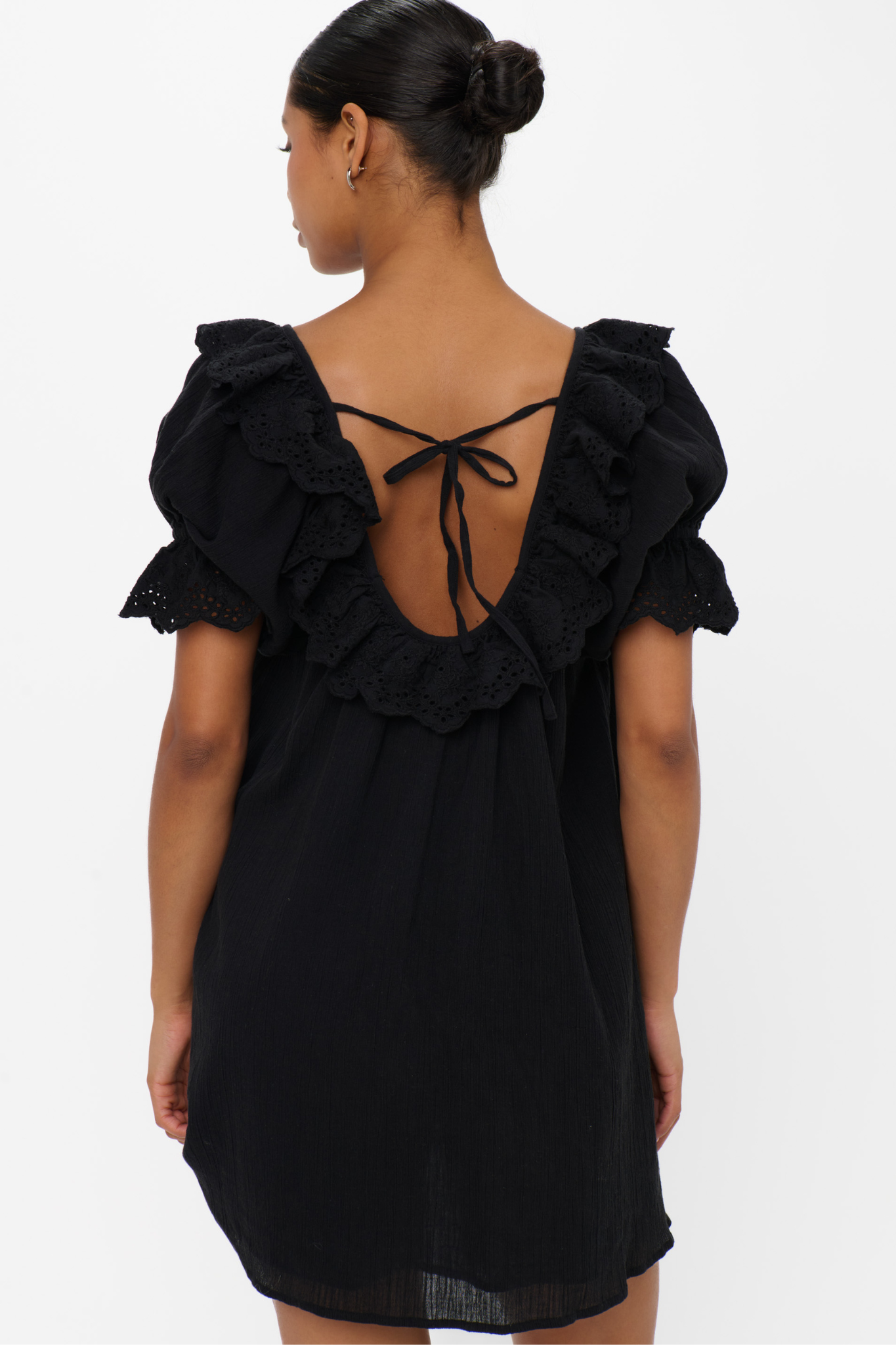 Toulouse Black Voile Dress