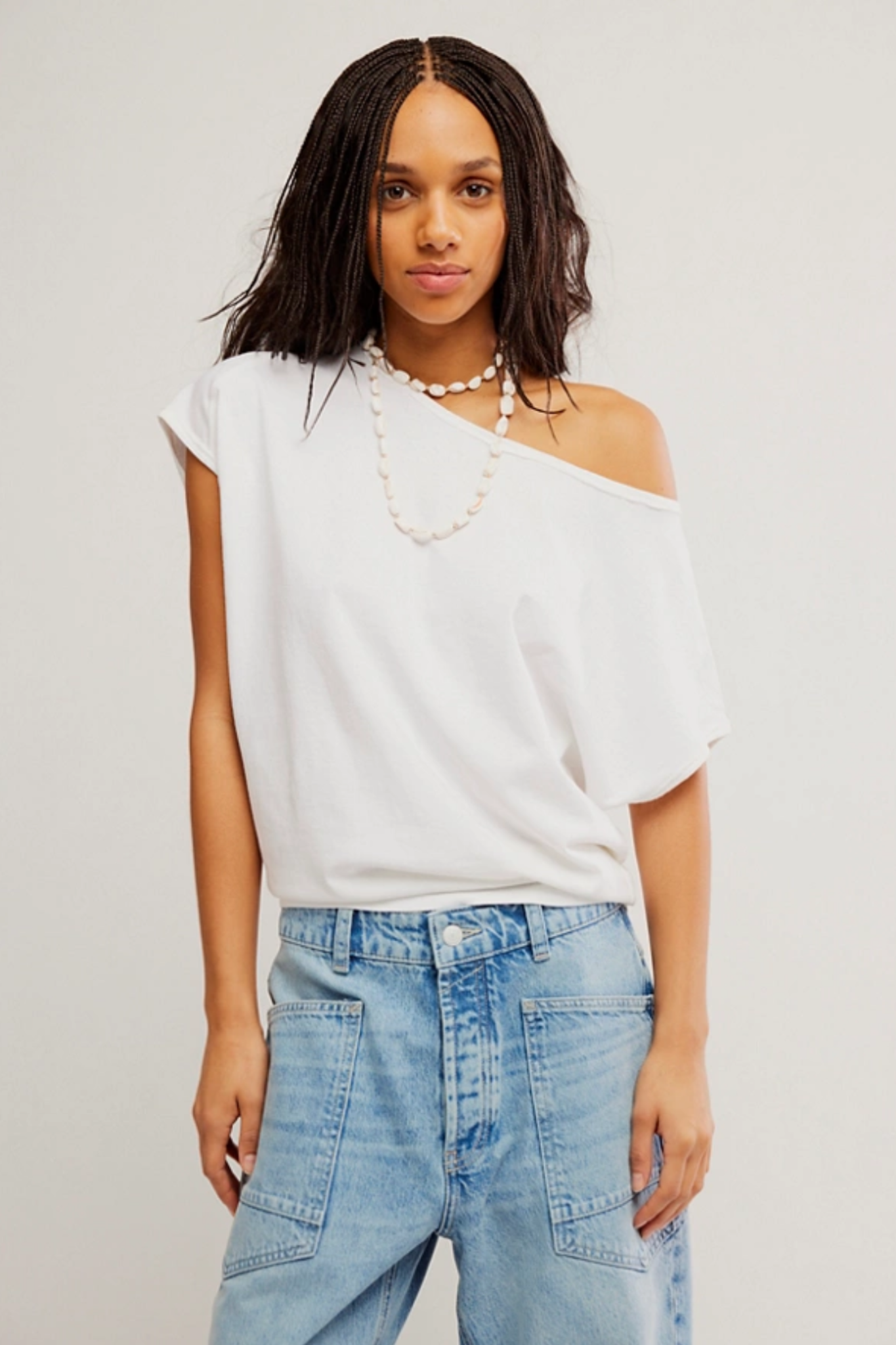Peggy Clean Ivory Tee