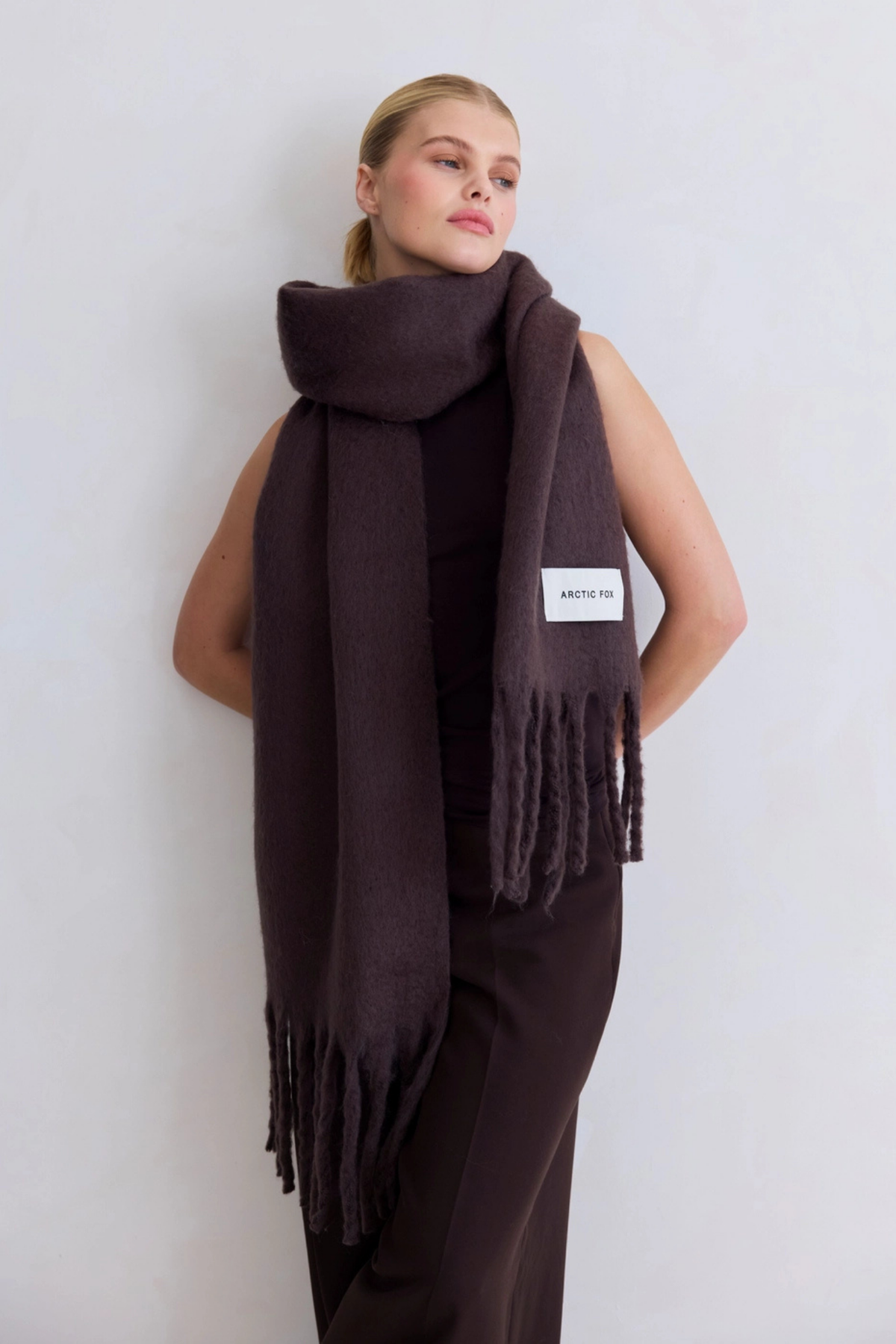 Ground Coffee Scarf