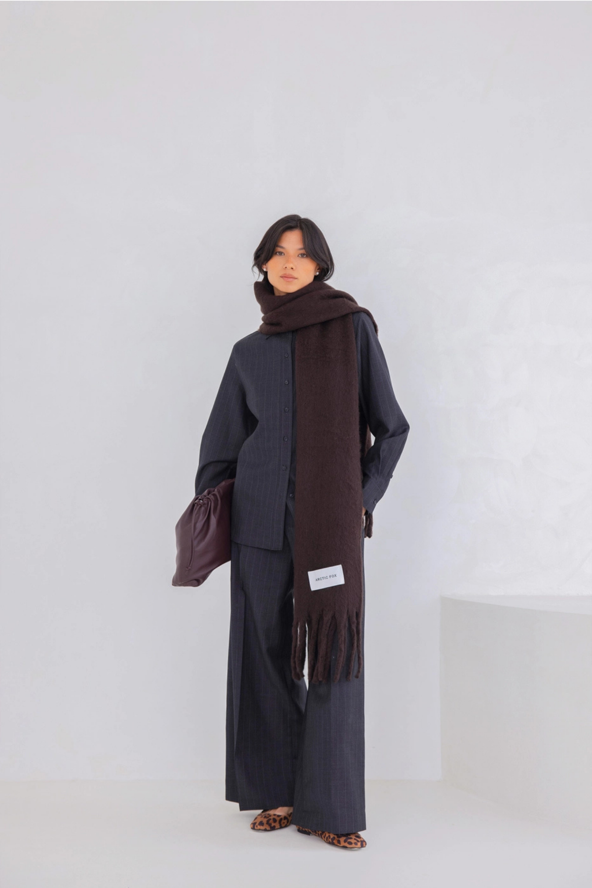 Ground Coffee Scarf
