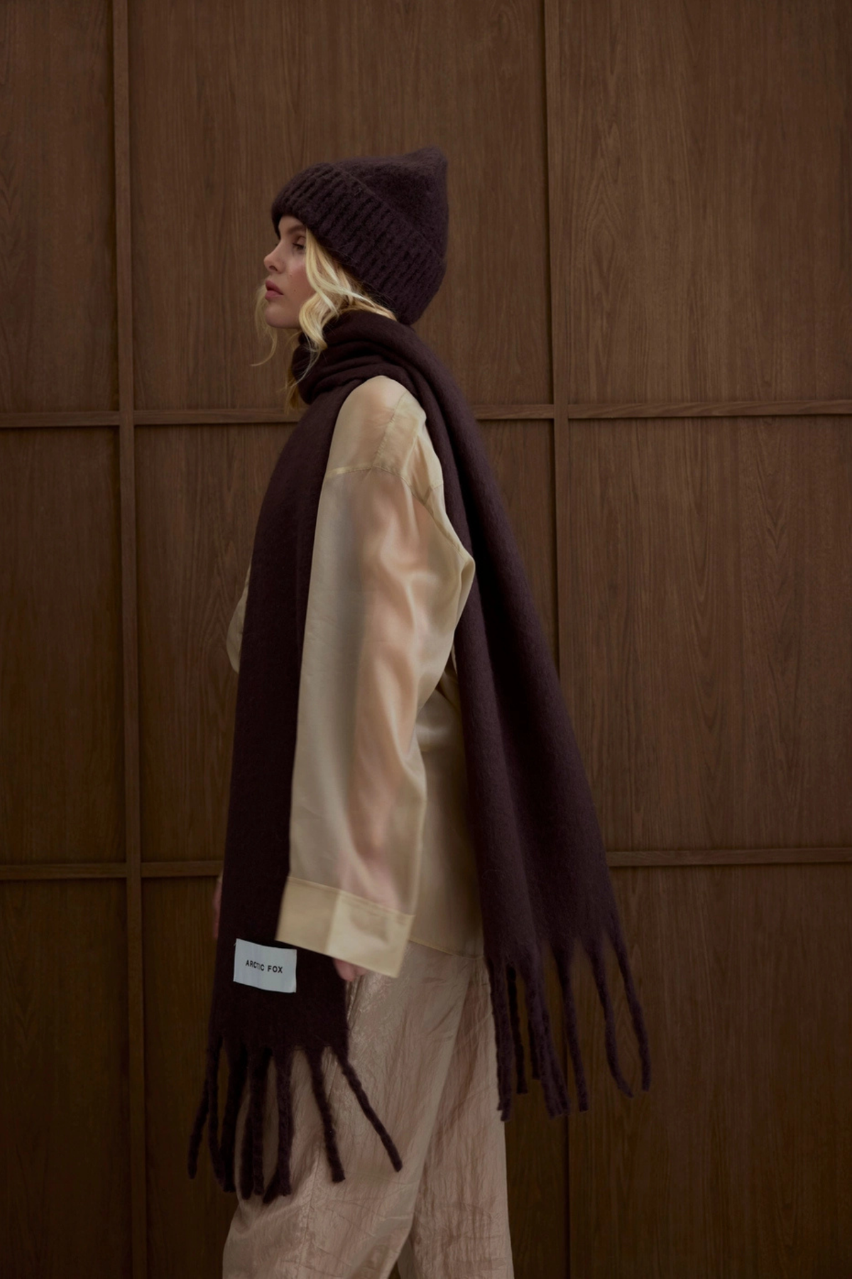 Ground Coffee Scarf
