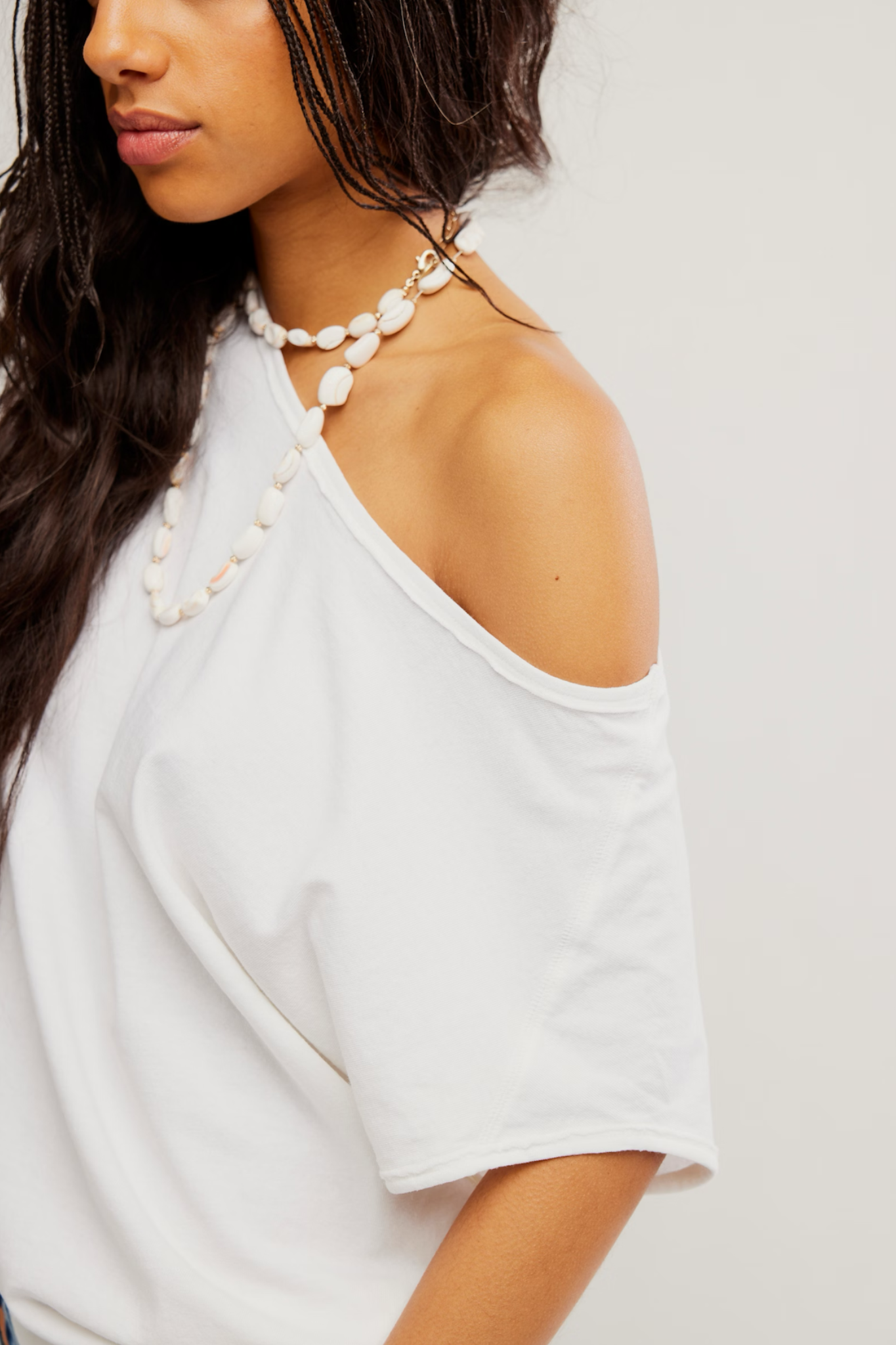 Peggy Clean Ivory Tee