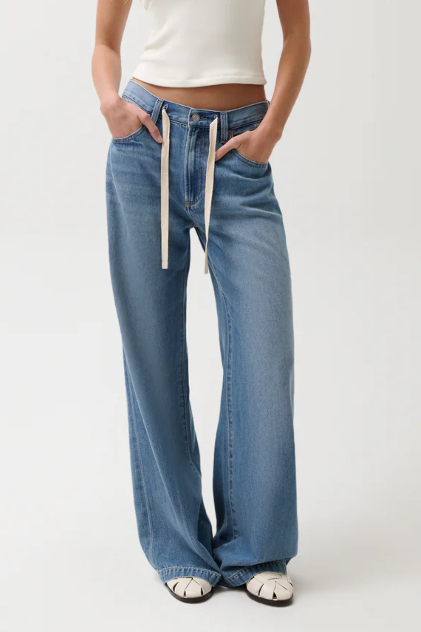 Jadyn Expanse Drawstring Palazzo