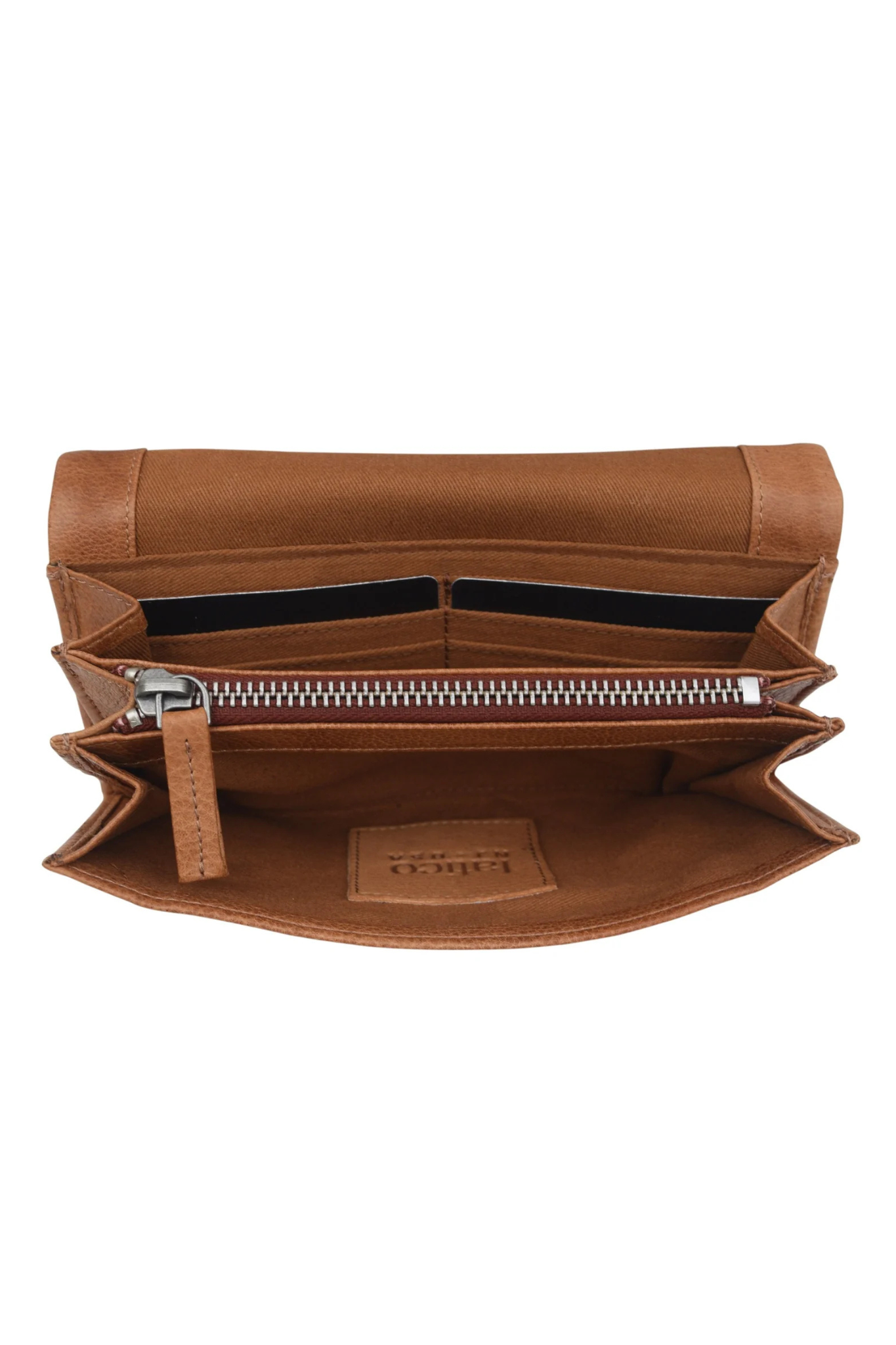 Eloise Black Leather Wallet