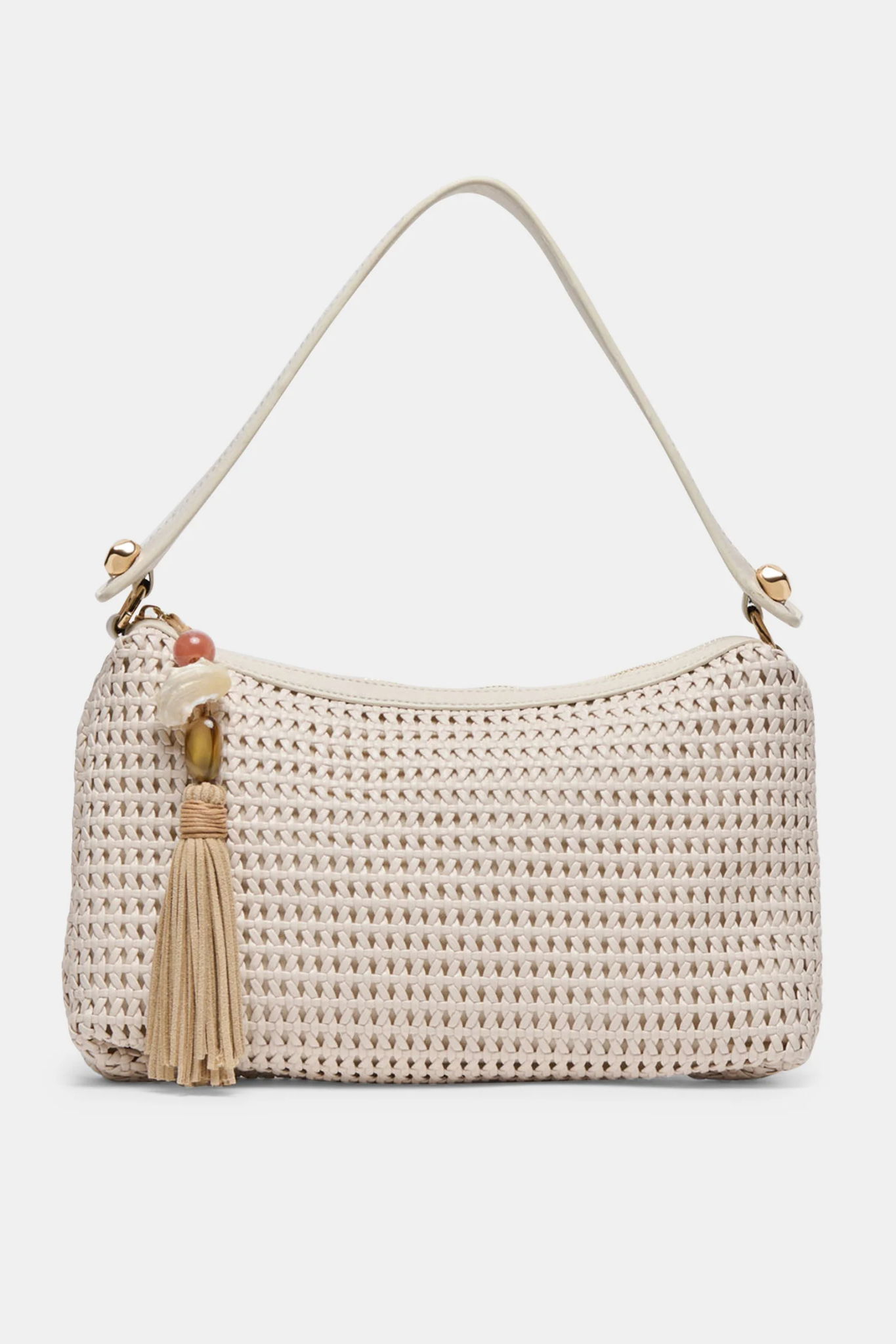 Zaria White Handbag