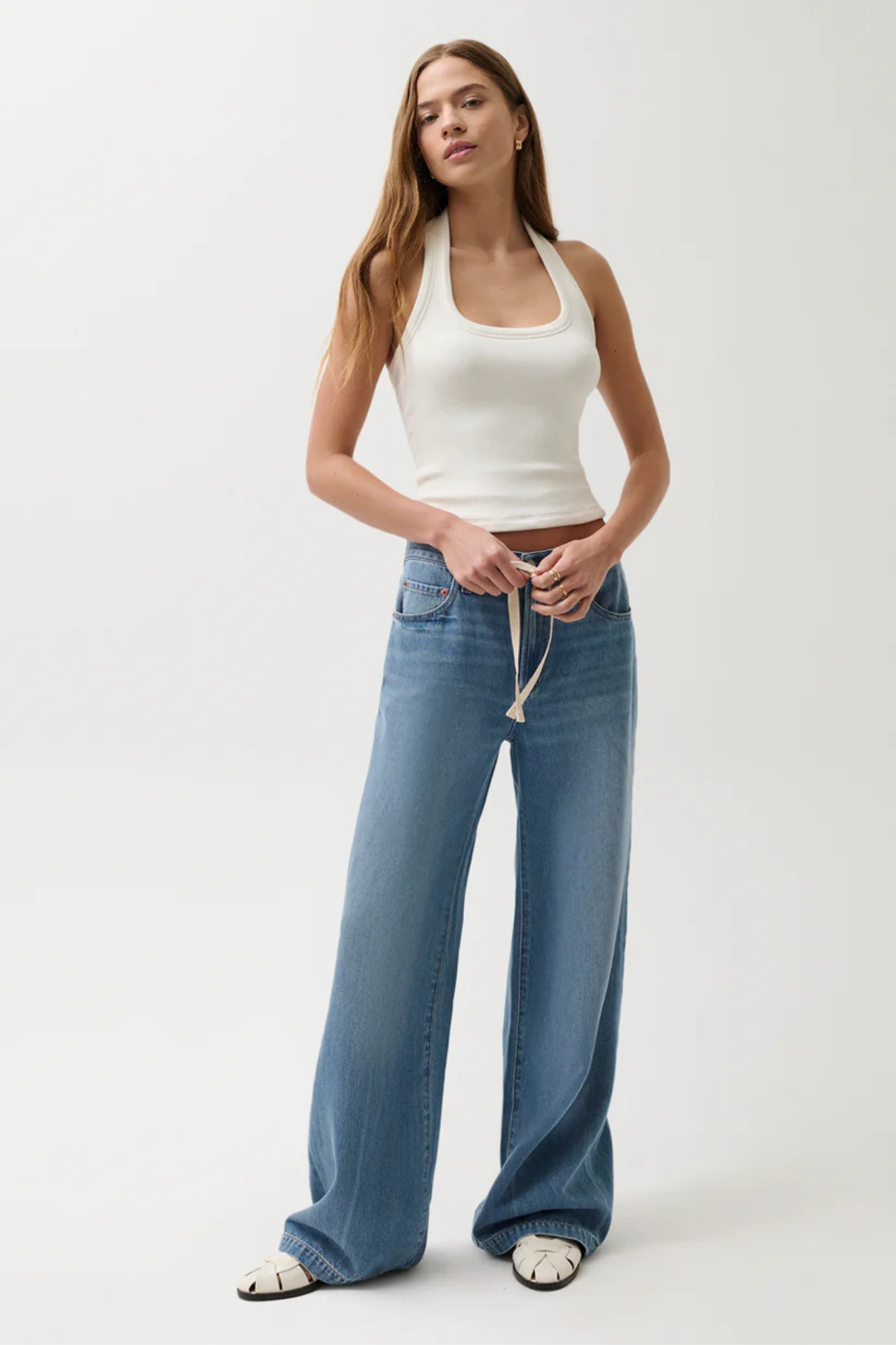 Jadyn Expanse Drawstring Palazzo